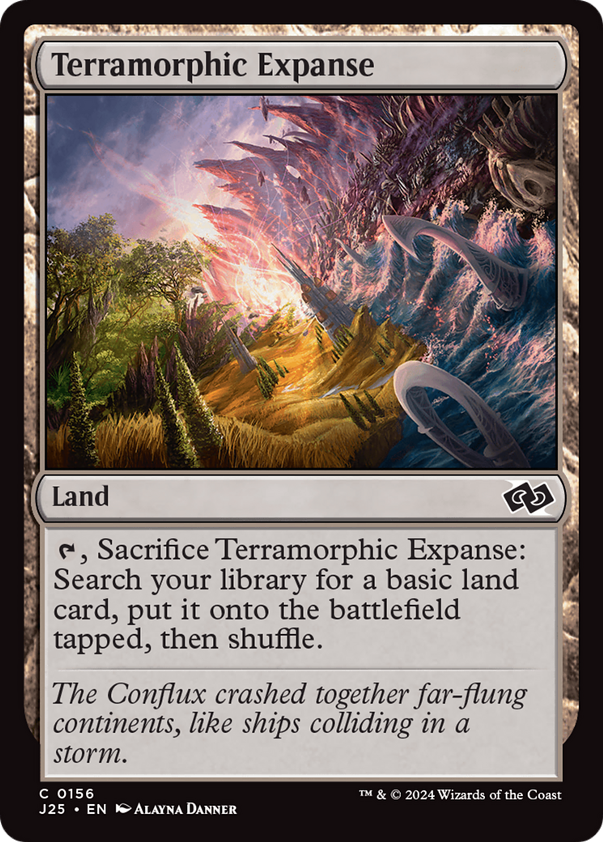 Terramorphic Expanse — Foundations Jumpstart — Magic: The Gathering