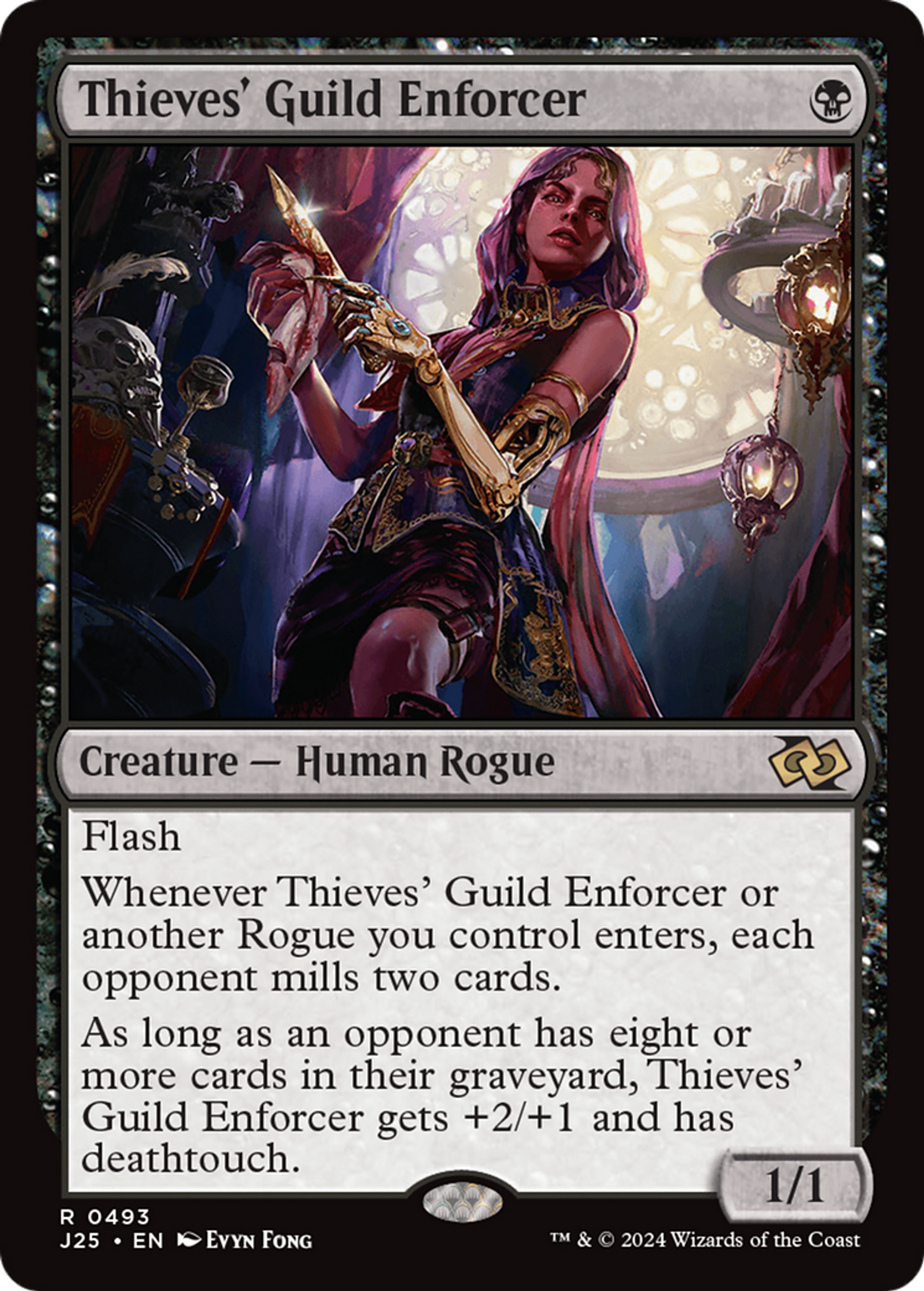 Thieves' Guild Enforcer — Foundations Jumpstart — Magic: The Gathering