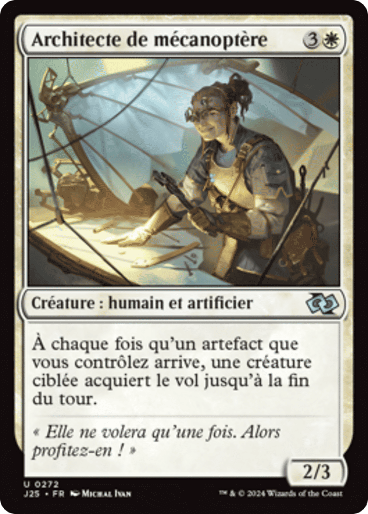Architecte de mécanoptère — Foundations Jumpstart — Magic: The Gathering