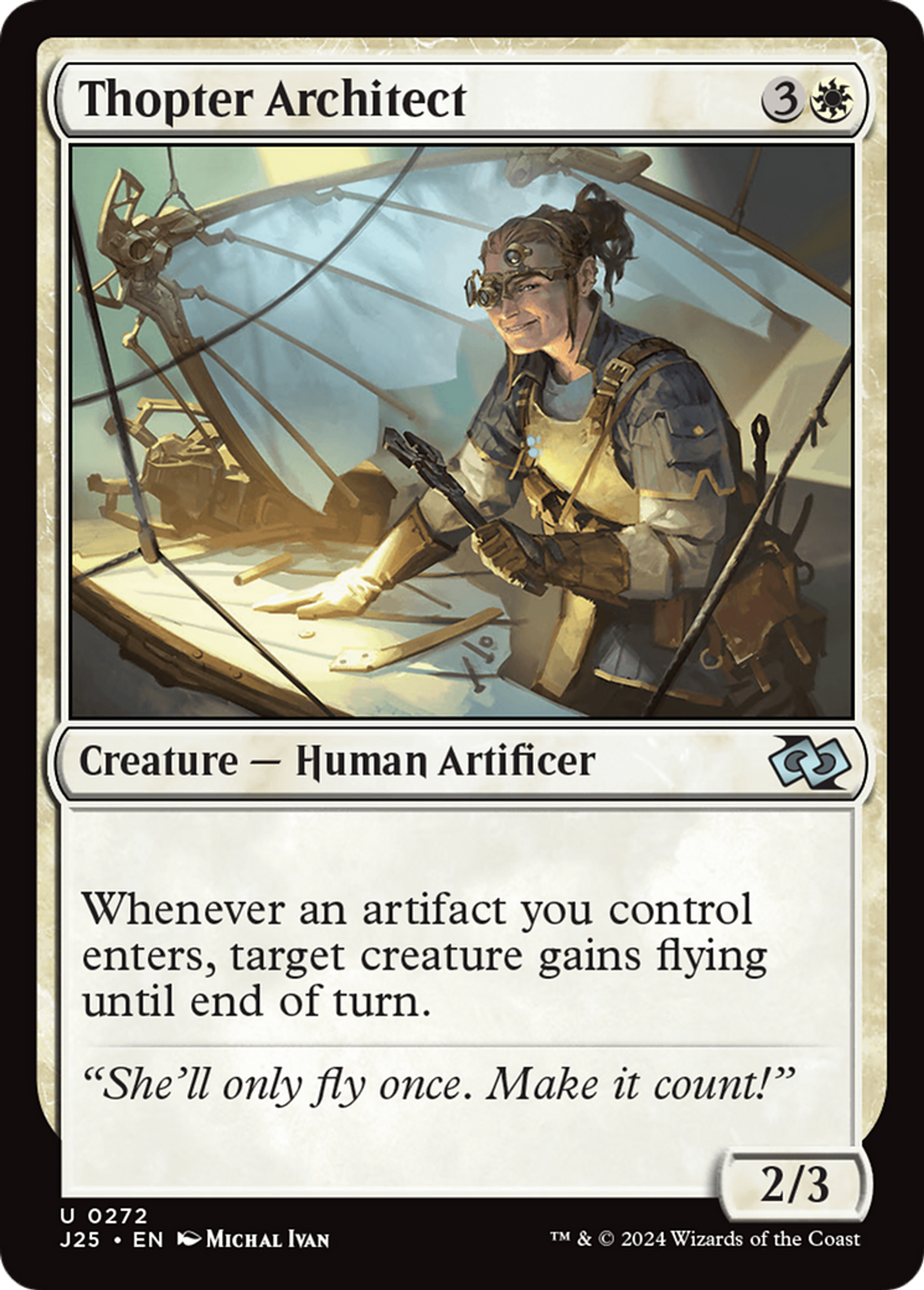 Thopter Architect — Foundations Jumpstart — Magic: The Gathering