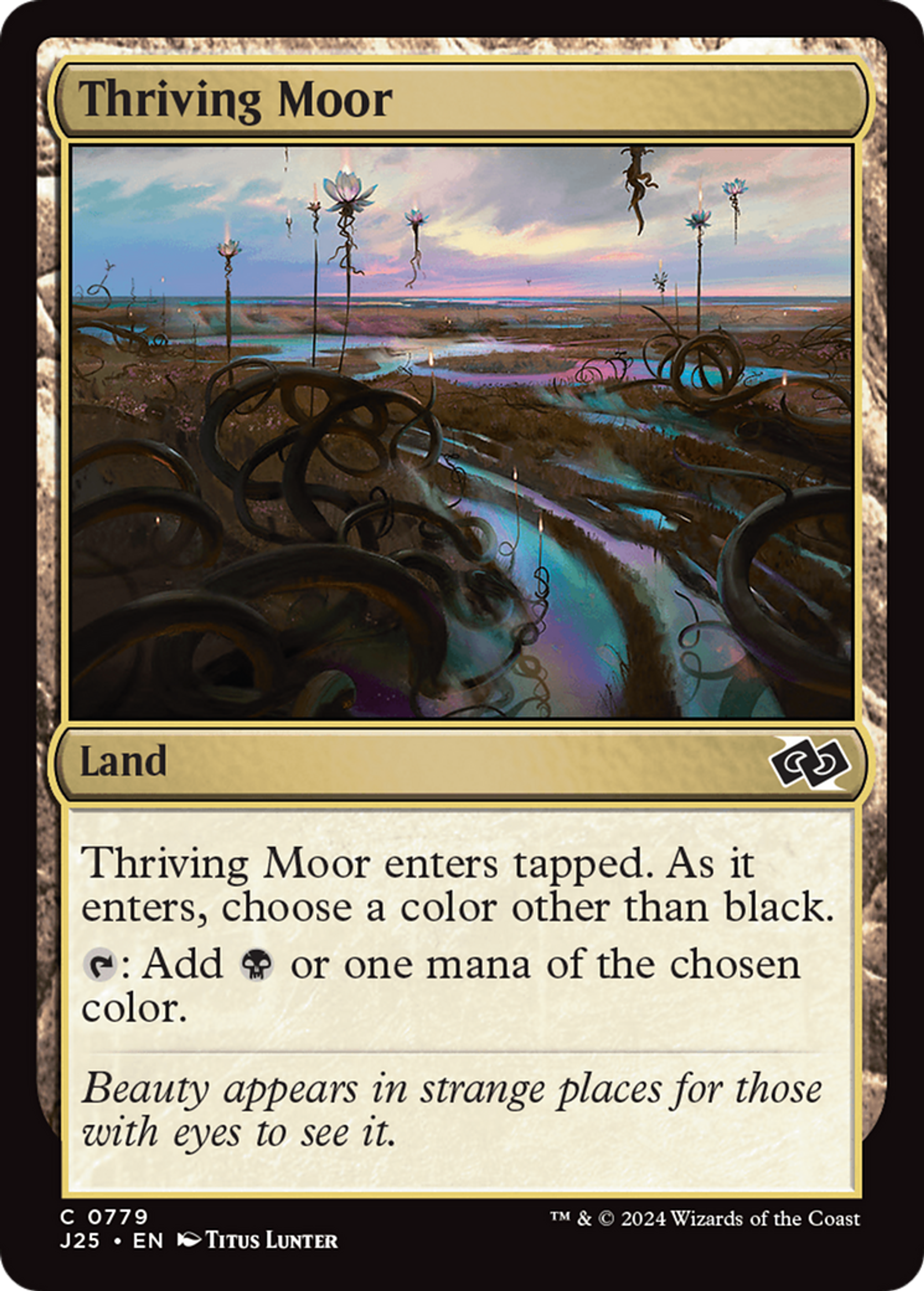 Thriving Moor — Foundations Jumpstart — Magic: The Gathering