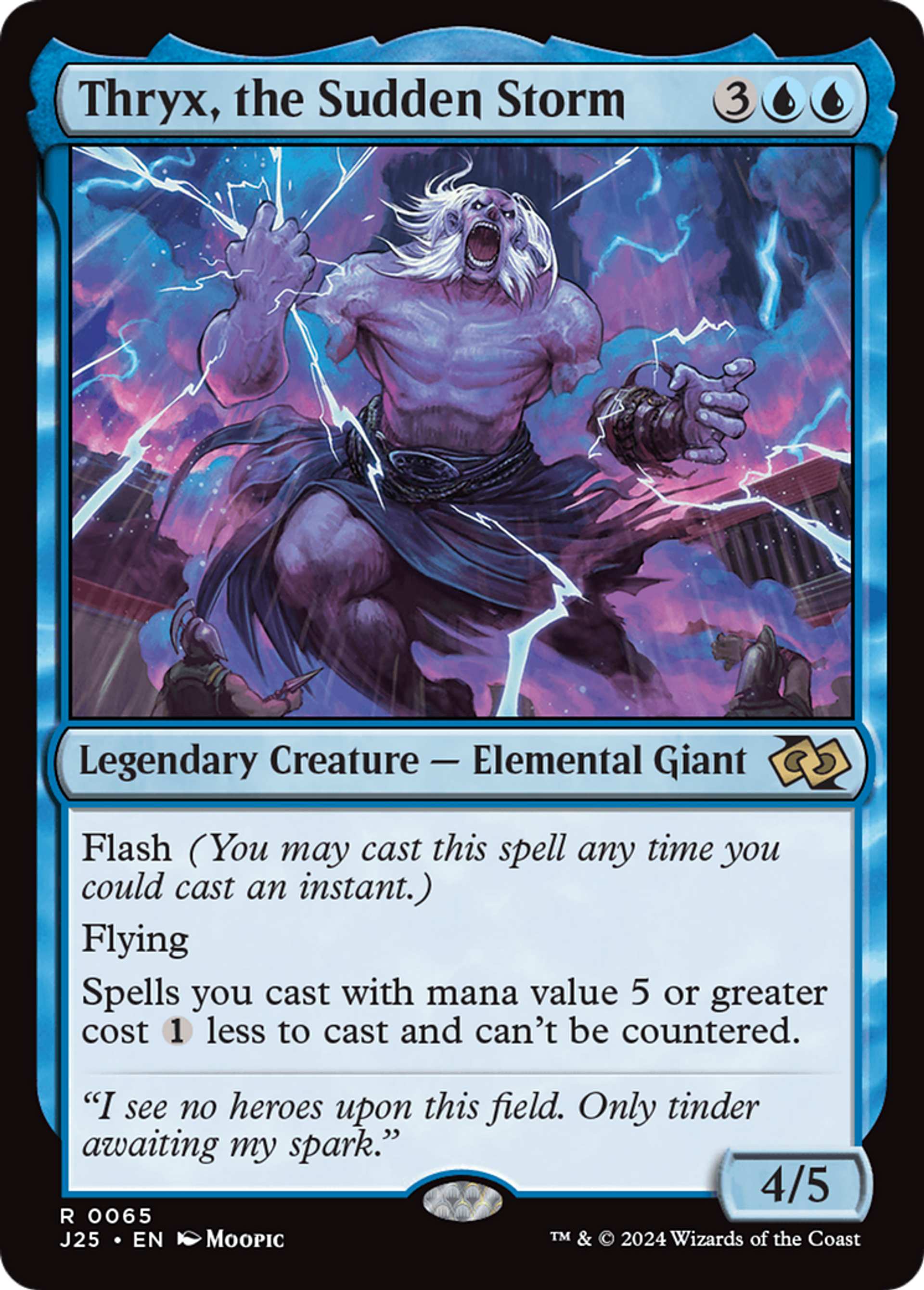 Thryx, the Sudden Storm — Foundations Jumpstart — Magic: The Gathering