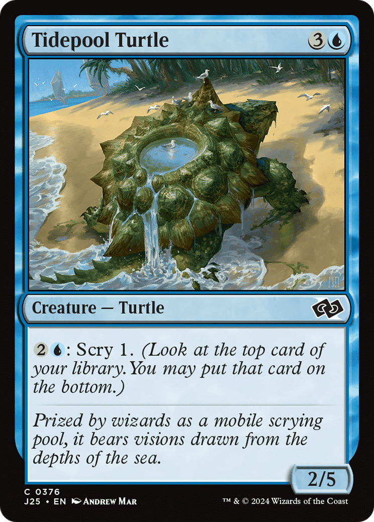 Tidepool Turtle — Foundations Jumpstart — Magic: The Gathering