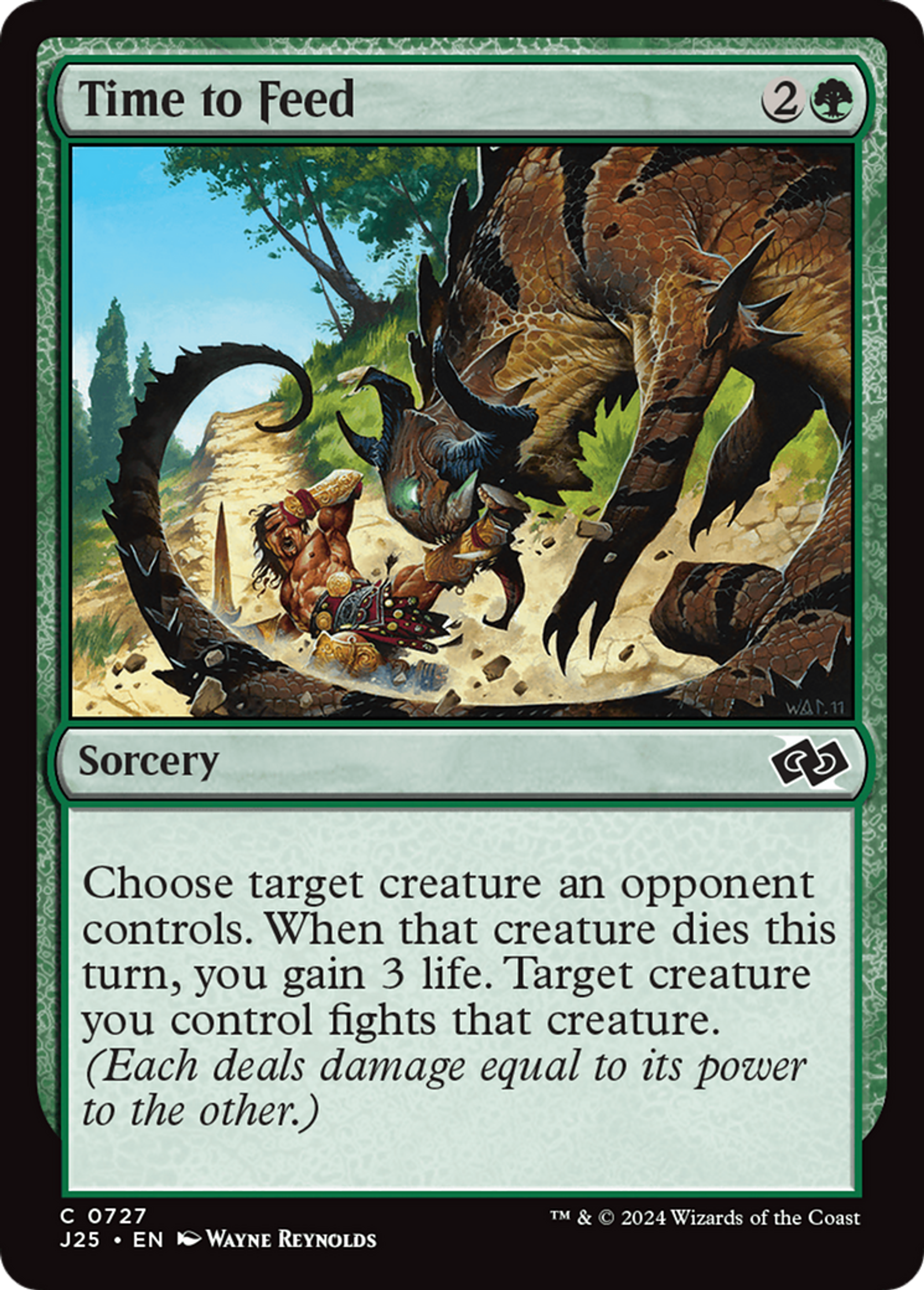 Time to Feed — Foundations Jumpstart — Magic: The Gathering