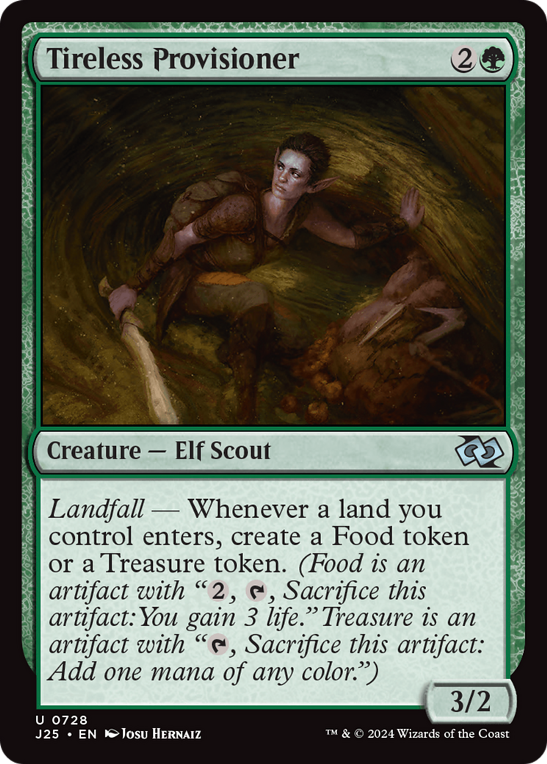 Tireless Provisioner — Foundations Jumpstart — Magic: The Gathering
