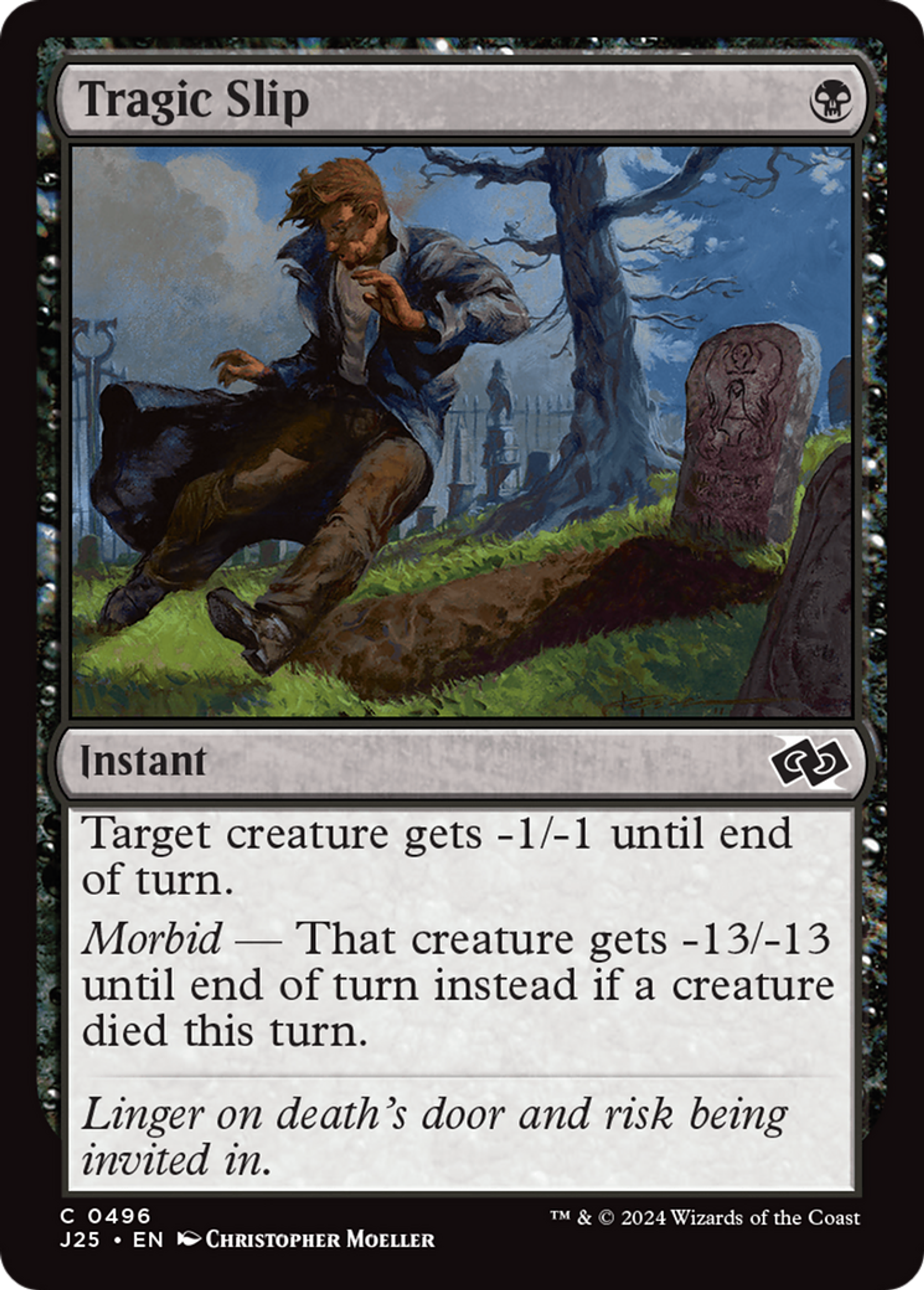 Tragic Slip — Foundations Jumpstart — Magic: The Gathering