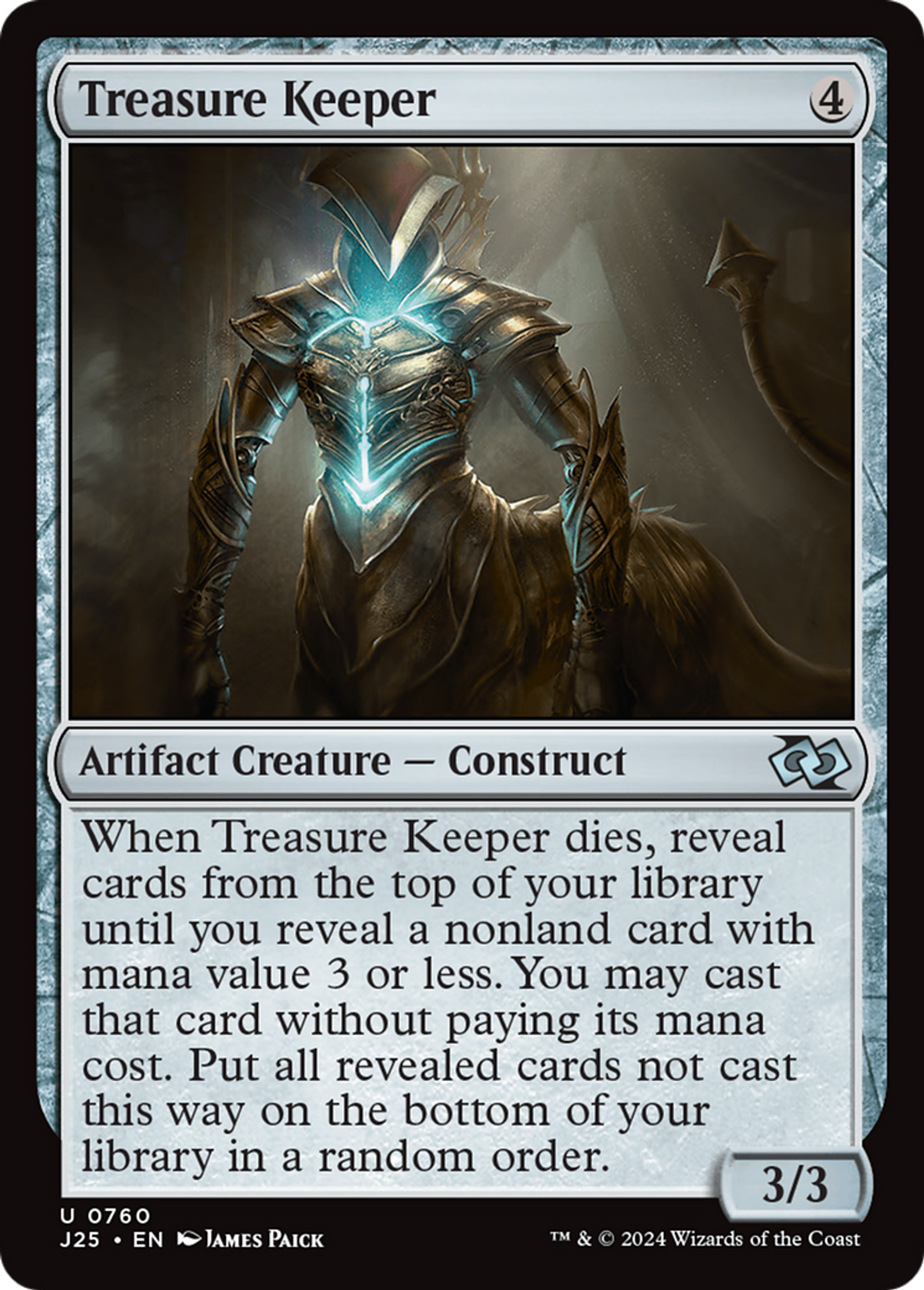 Treasure Keeper — Foundations Jumpstart — Magic: The Gathering