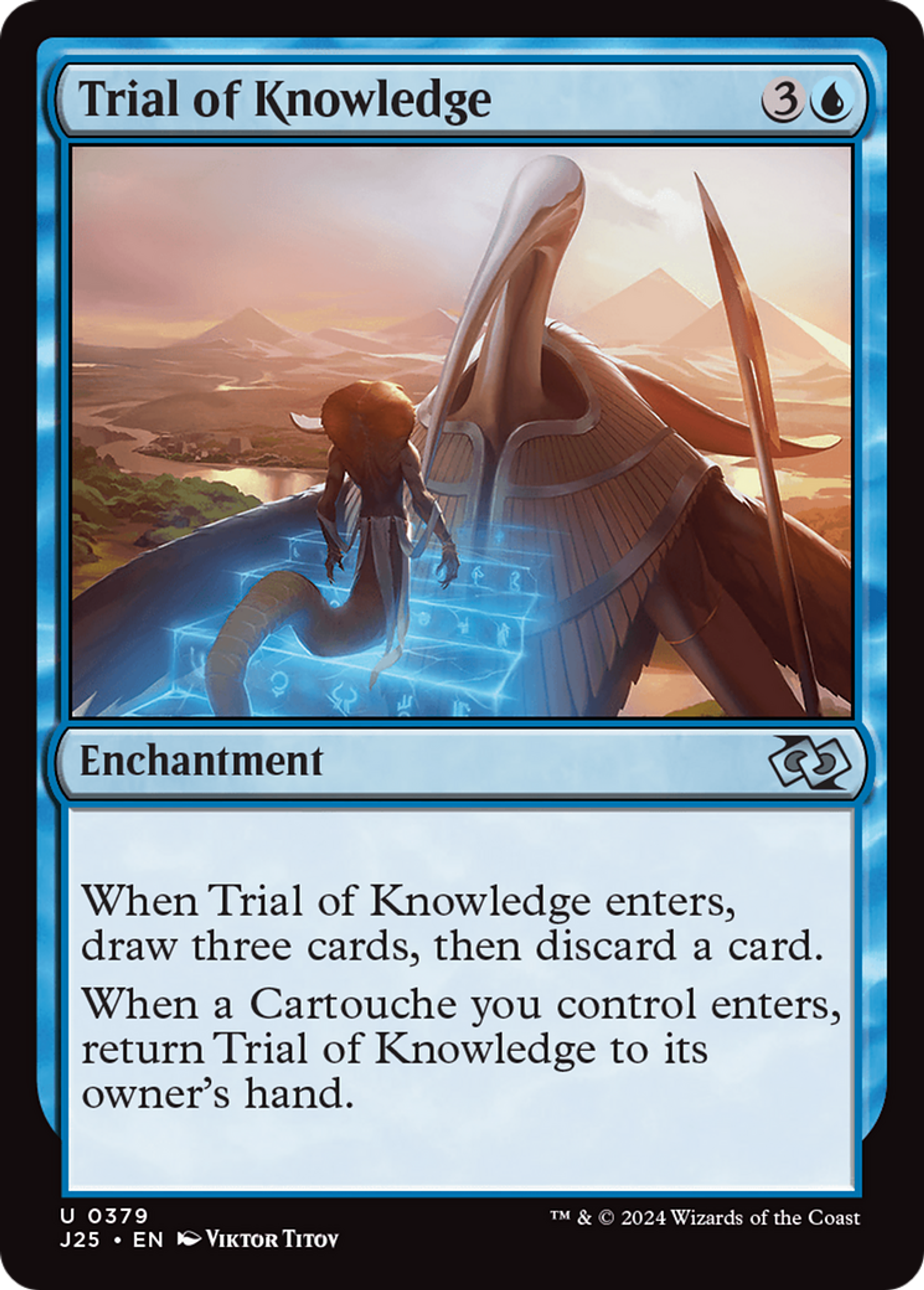 Trial of Knowledge — Foundations Jumpstart — Magic: The Gathering