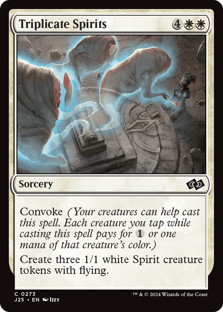 Triplicate Spirits — Foundations Jumpstart — Magic: The Gathering