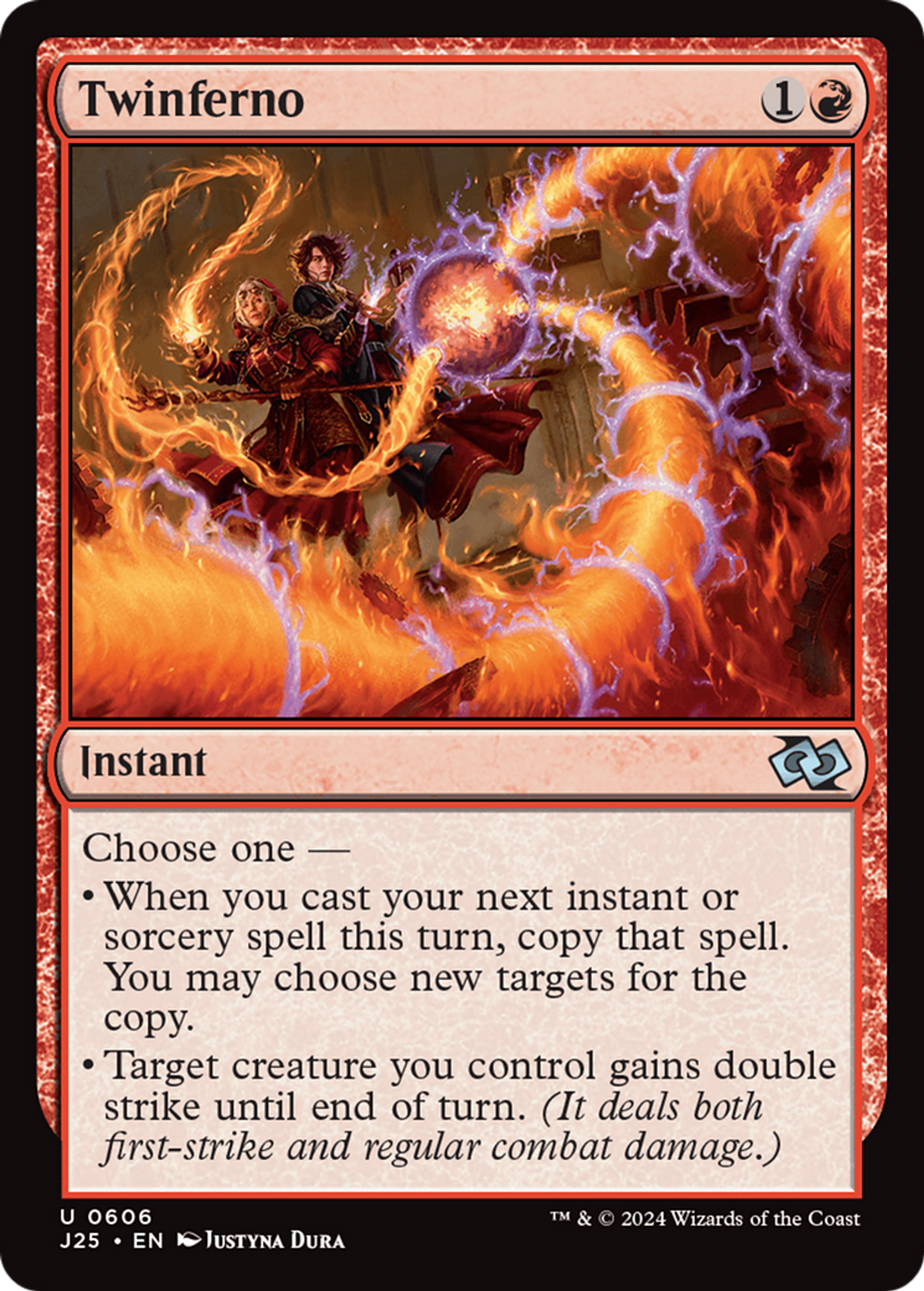 Twinferno — Foundations Jumpstart — Magic: The Gathering