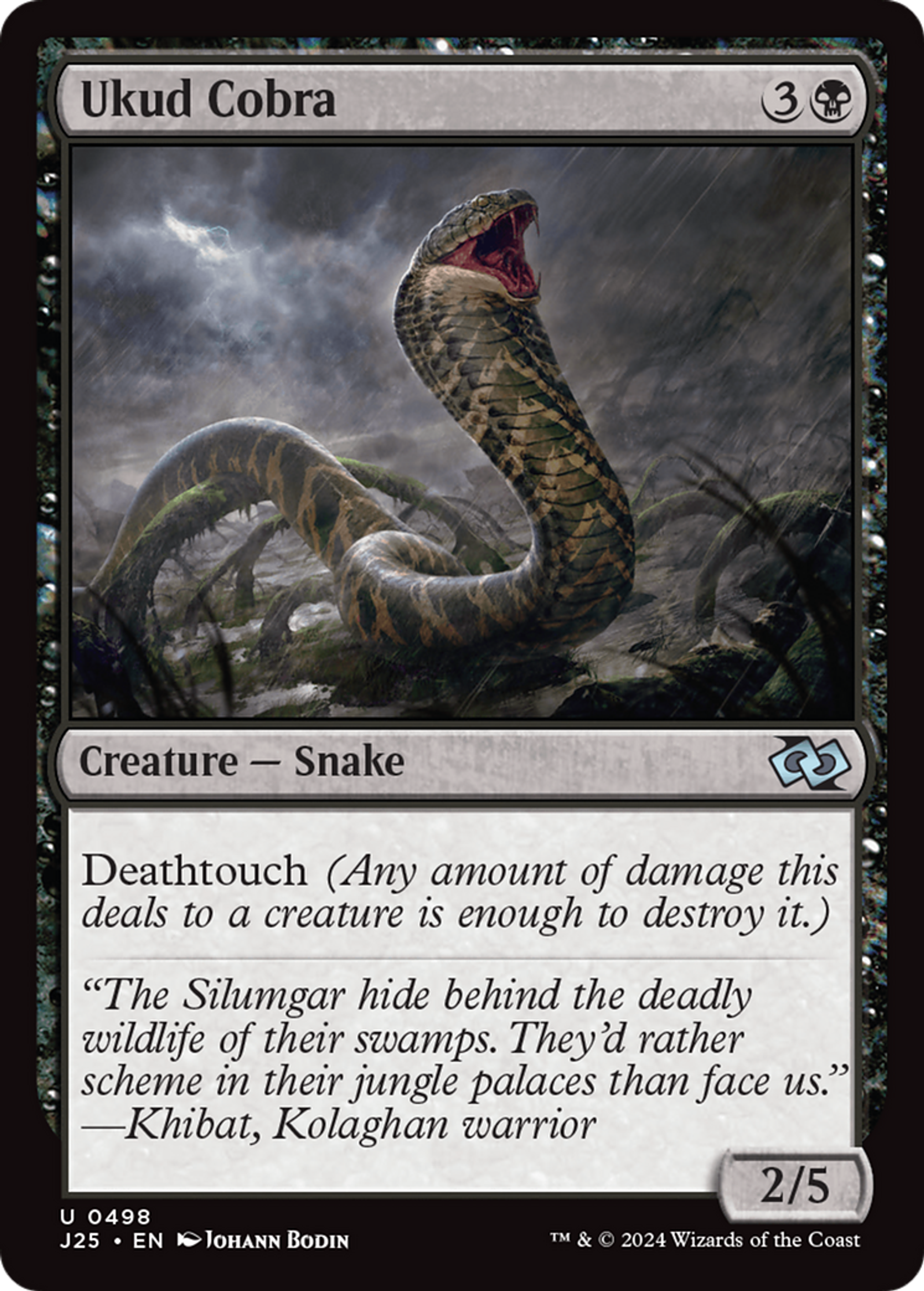 Ukud Cobra — Foundations Jumpstart — Magic: The Gathering