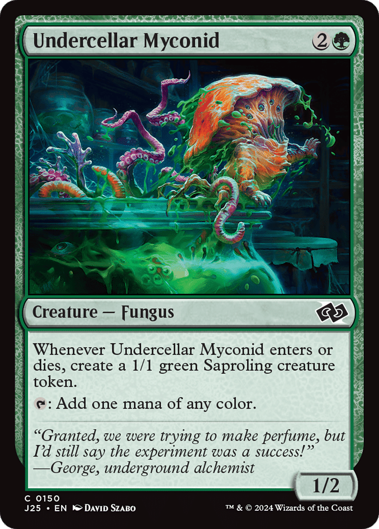 Undercellar Myconid — Foundations Jumpstart — Magic: The Gathering