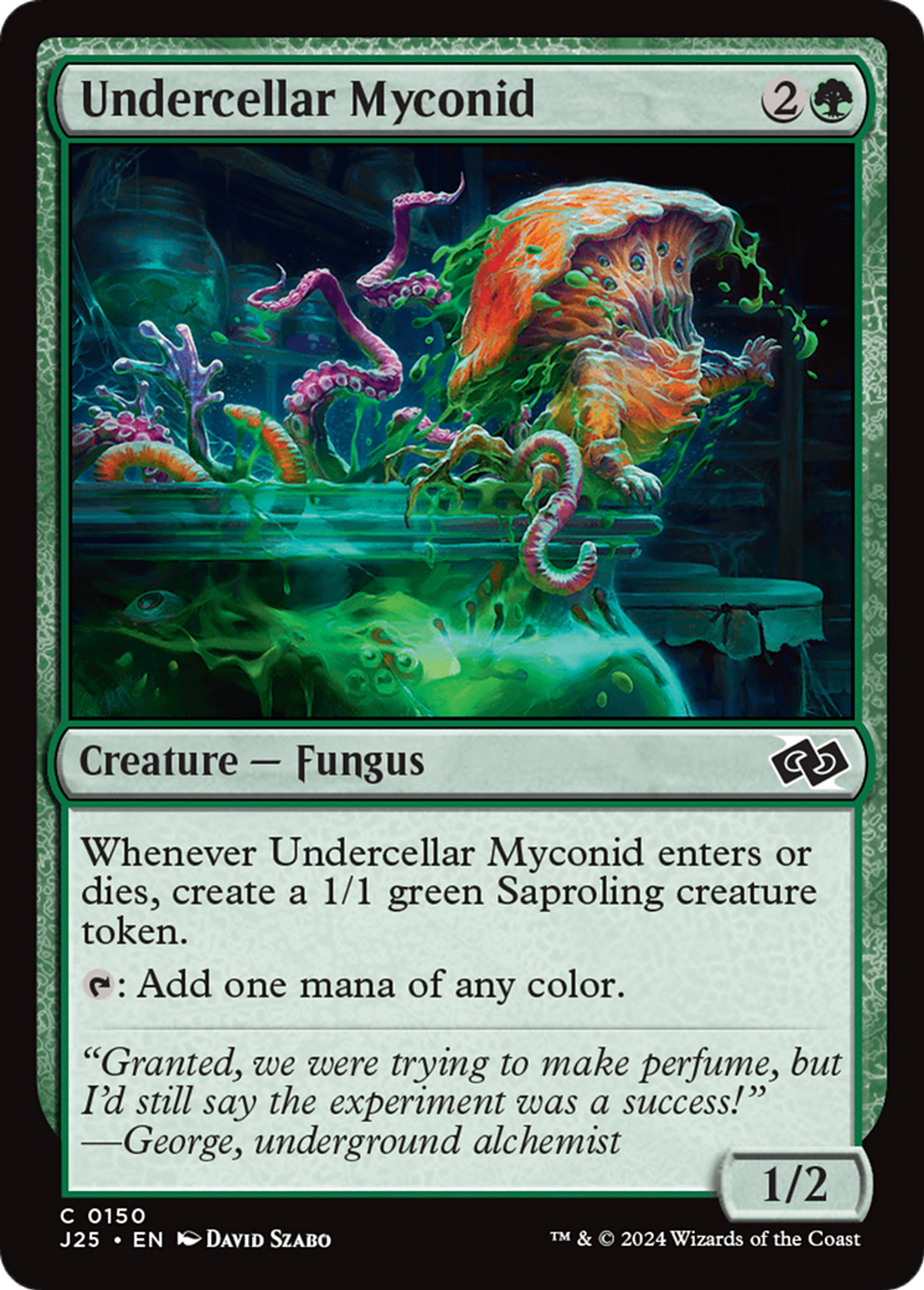 Undercellar Myconid — Foundations Jumpstart — Magic: The Gathering