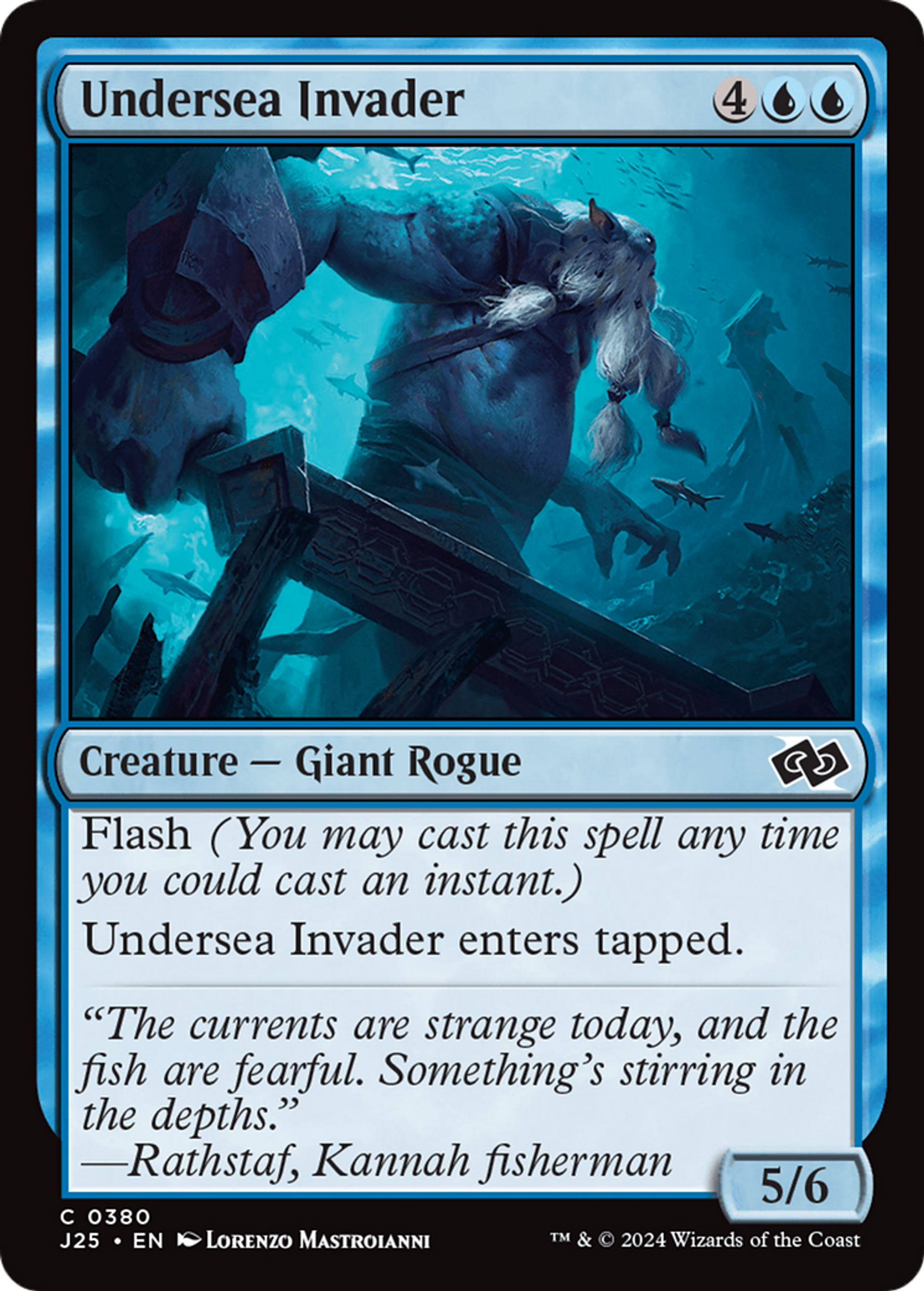Undersea Invader — Foundations Jumpstart — Magic: The Gathering