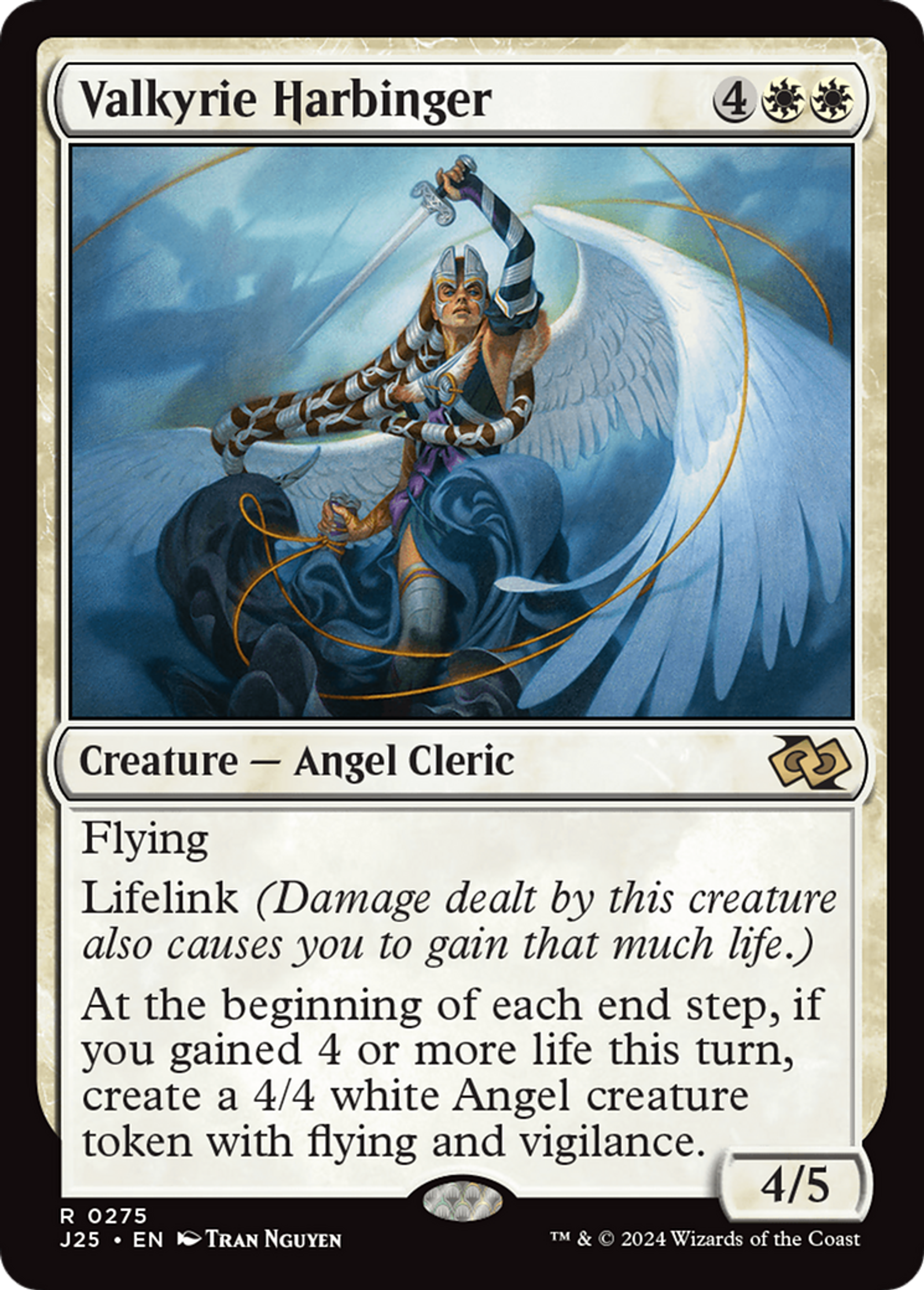 Valkyrie Harbinger — Foundations Jumpstart — Magic: The Gathering
