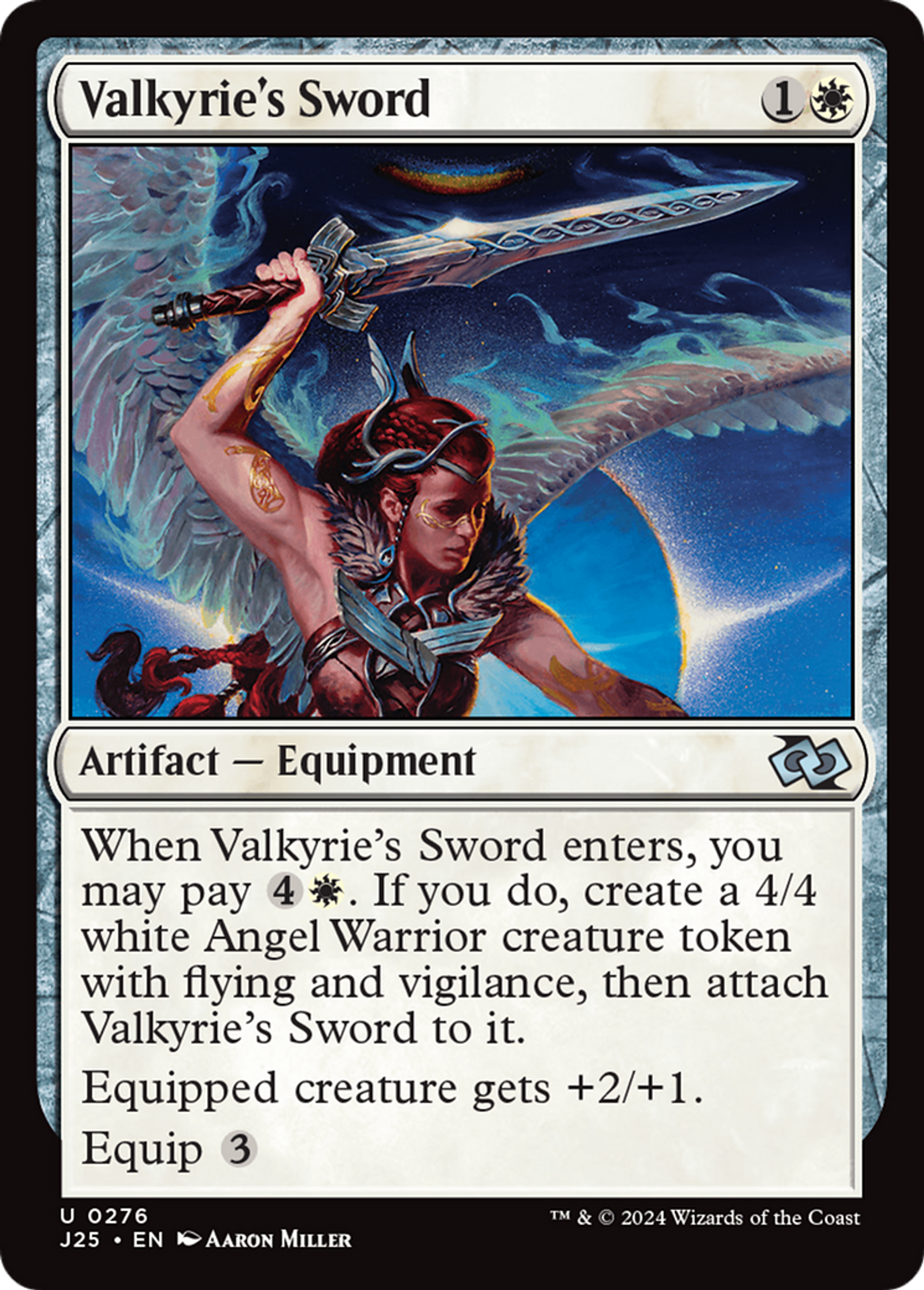 Valkyrie's Sword — Foundations Jumpstart — Magic: The Gathering
