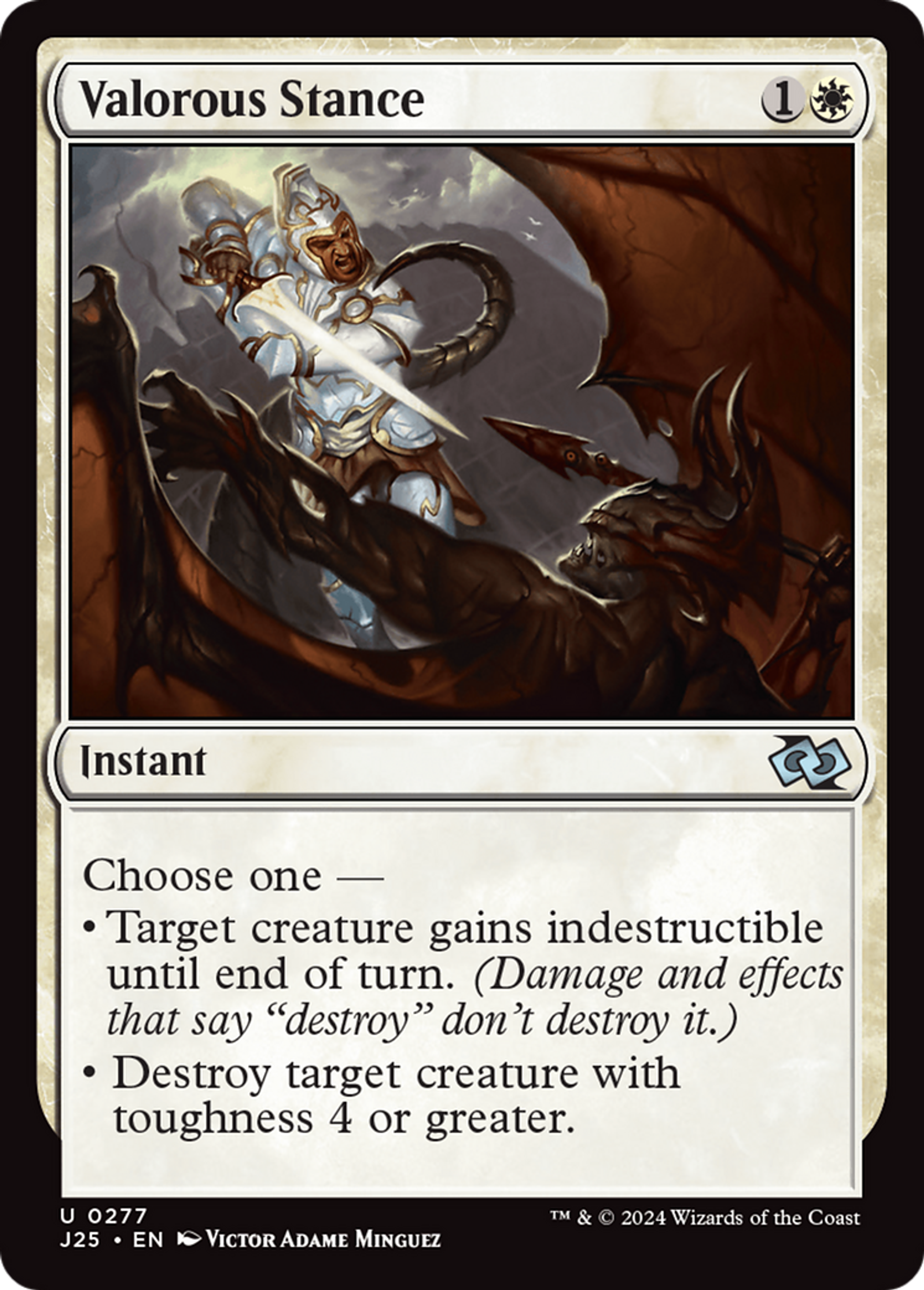 Valorous Stance — Foundations Jumpstart — Magic: The Gathering