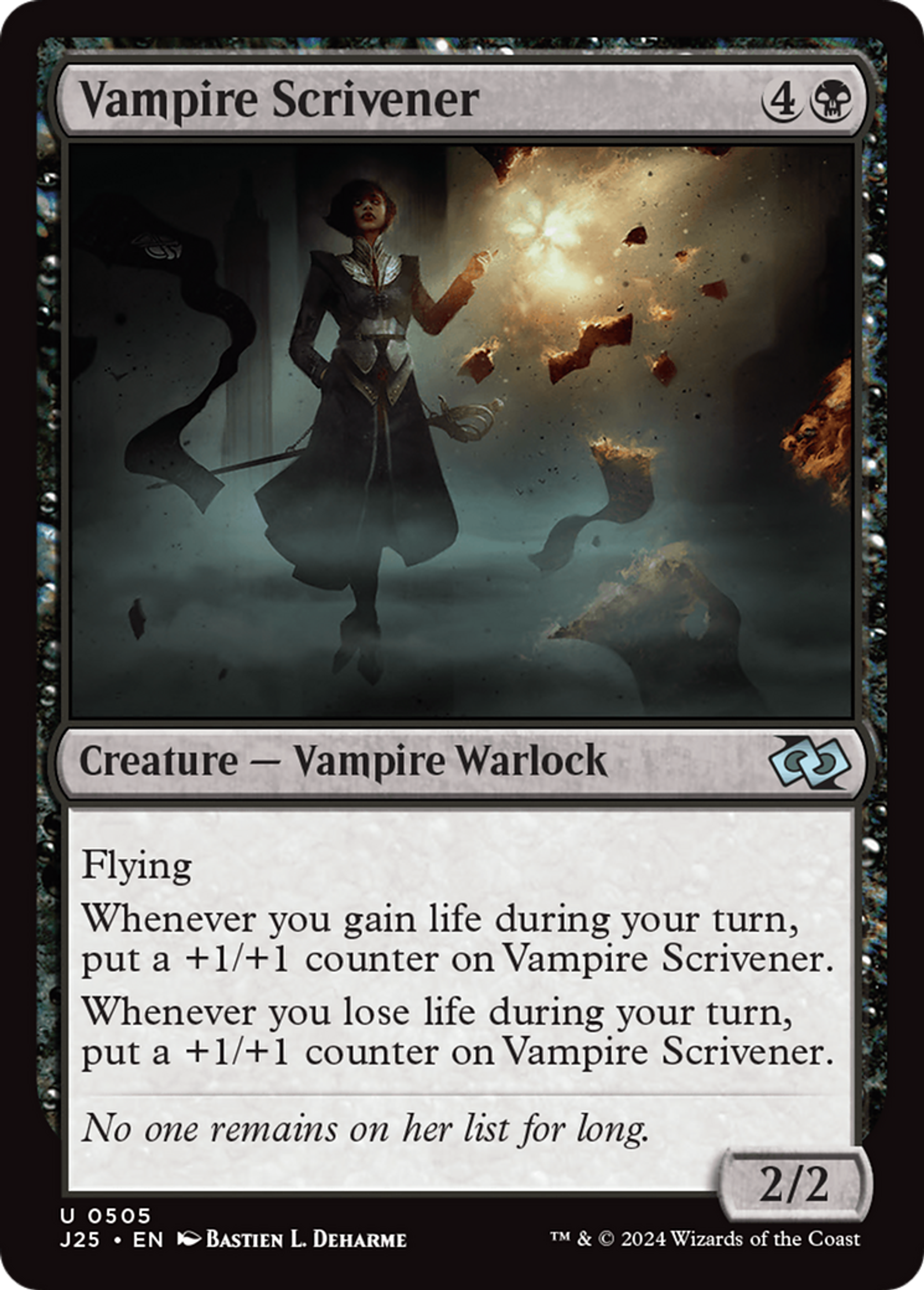 Vampire Scrivener — Foundations Jumpstart — Magic: The Gathering