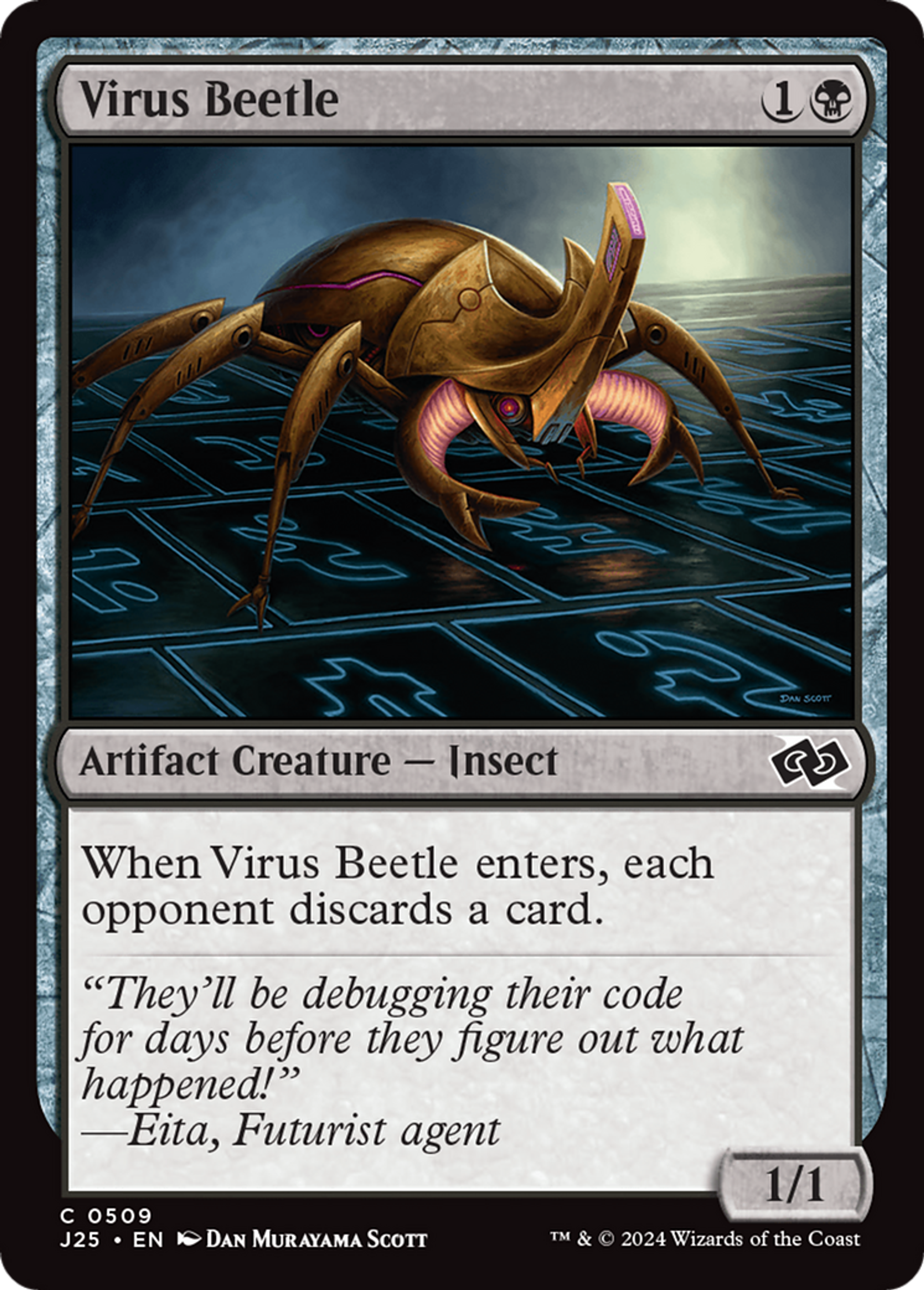 Scarabée virus — Foundations Jumpstart — Magic: The Gathering