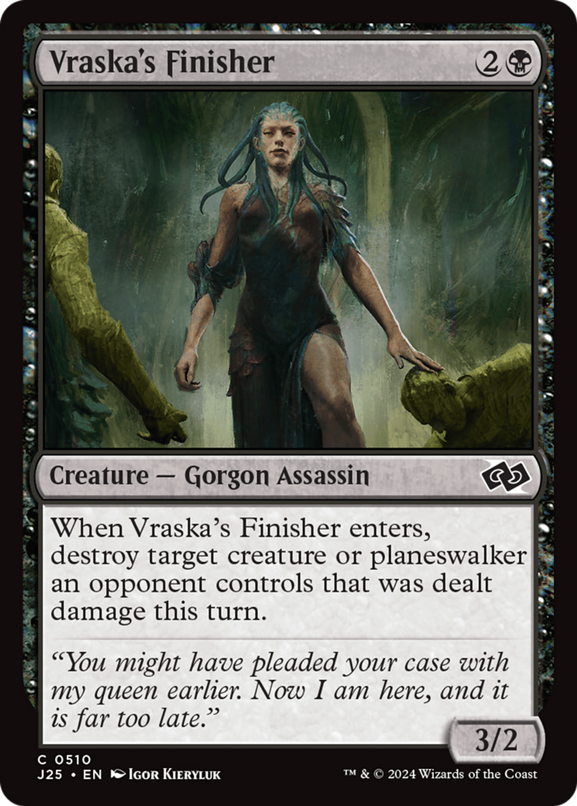 Vraska's Finisher — Foundations Jumpstart — Magic: The Gathering