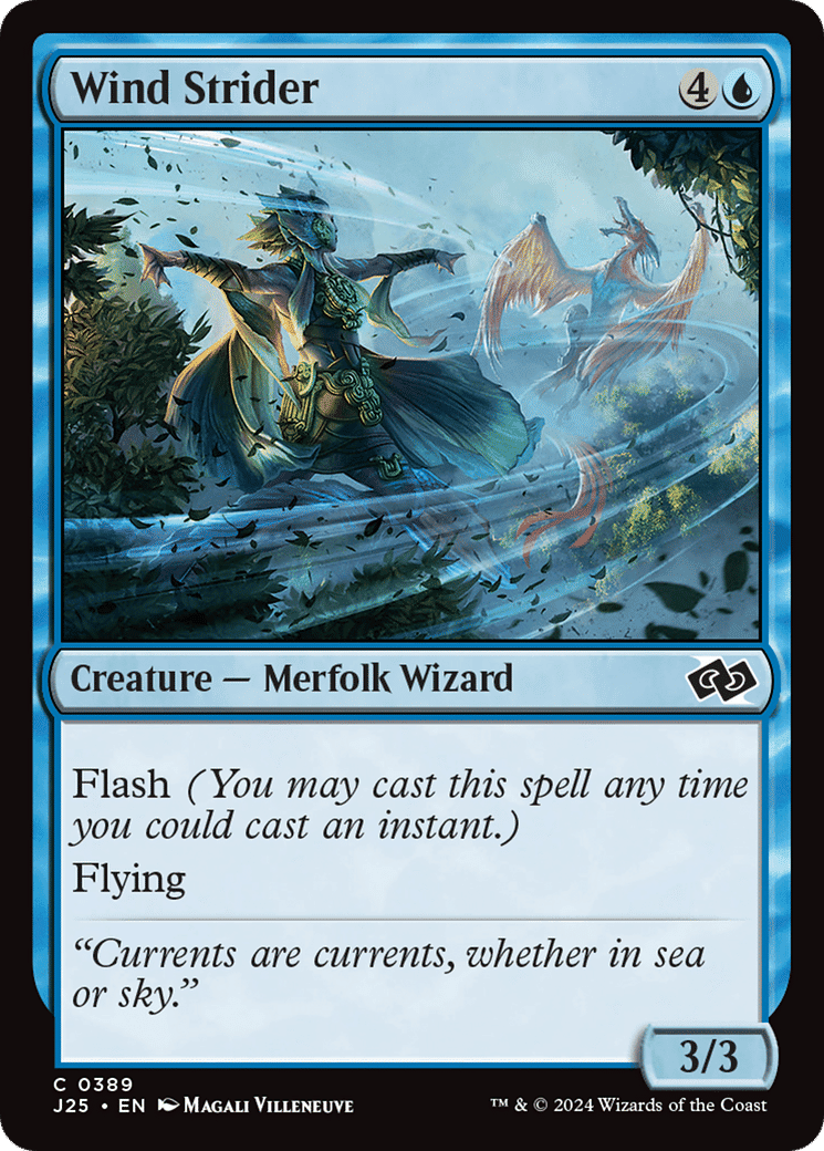 Wind Strider — Foundations Jumpstart — Magic: The Gathering