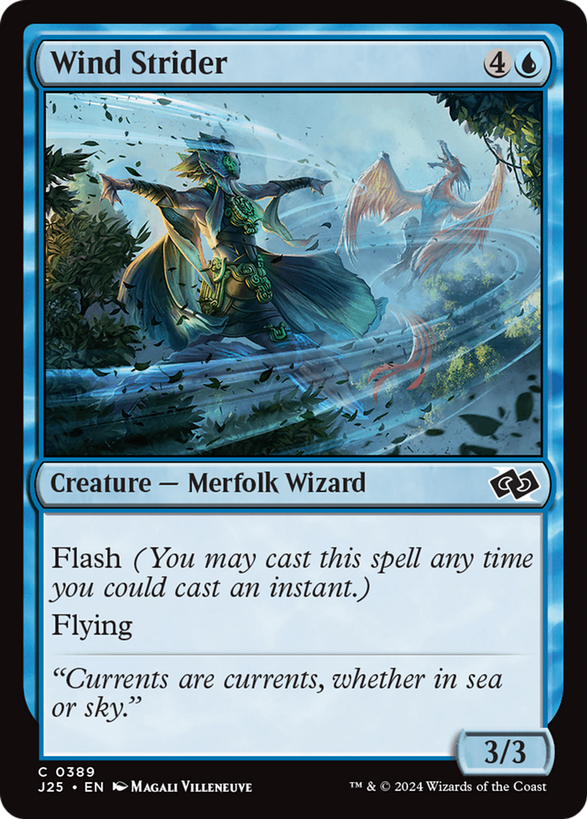 Wind Strider — Foundations Jumpstart — Magic: The Gathering