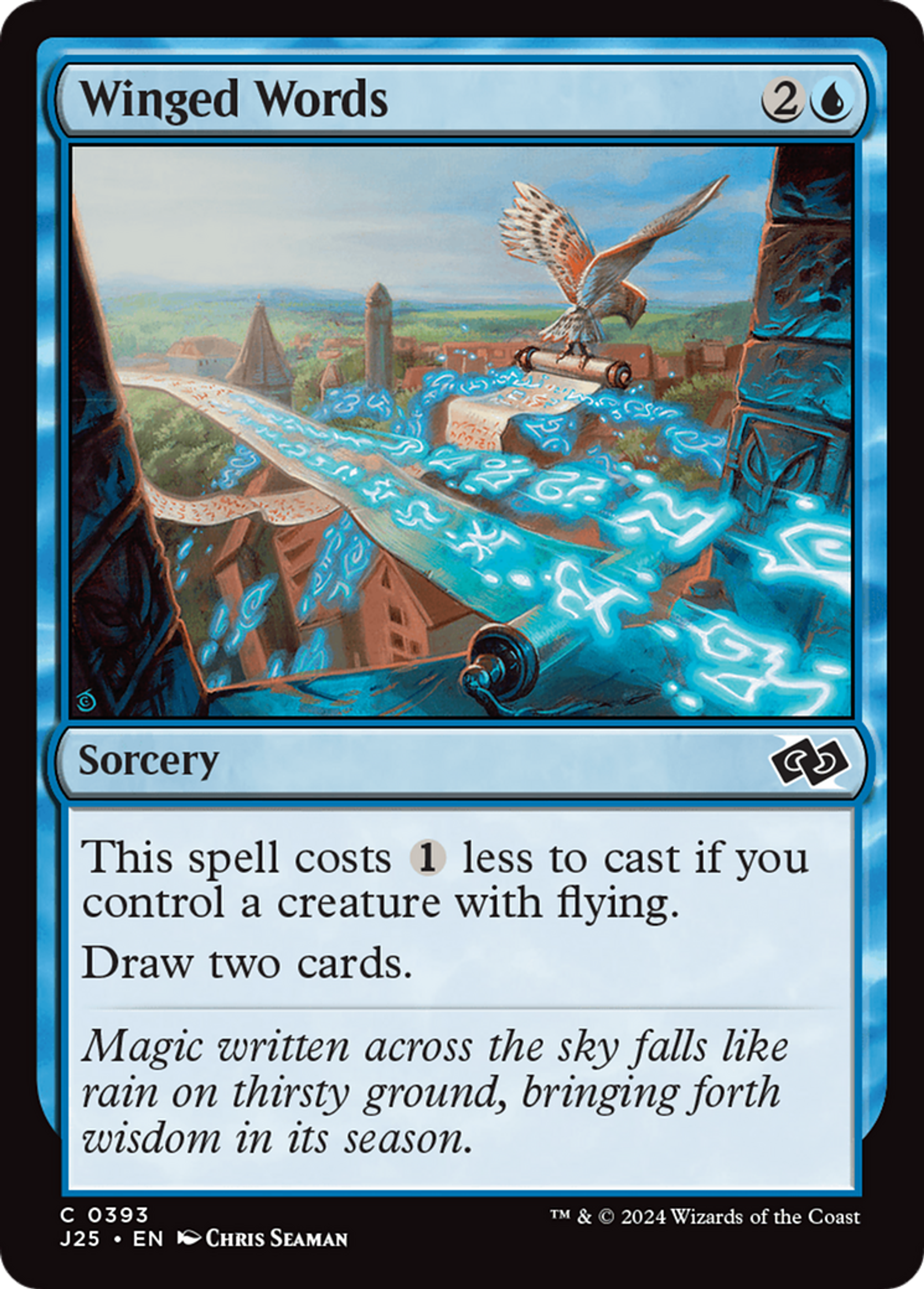 Winged Words — Foundations Jumpstart — Magic: The Gathering