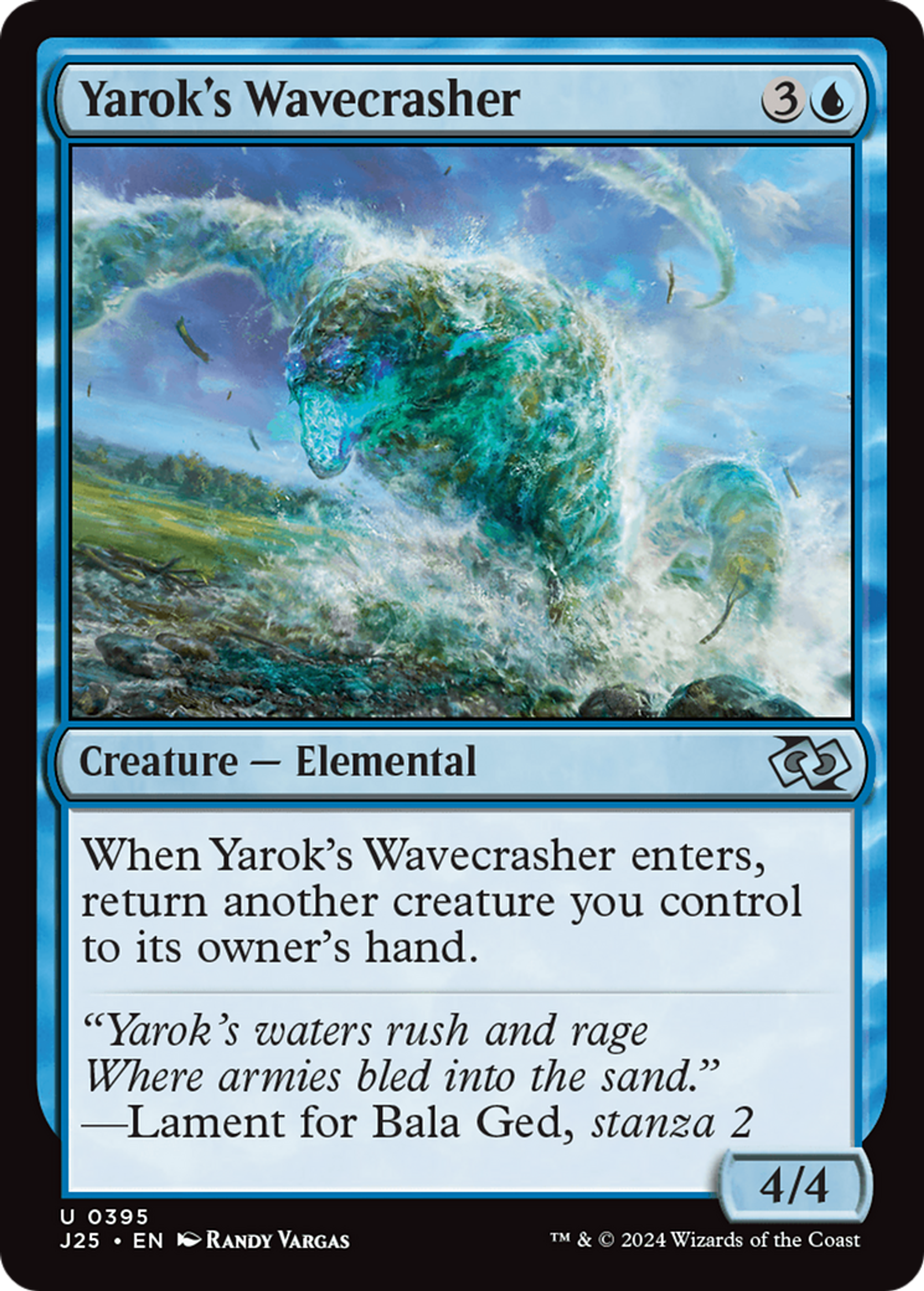 Yarok's Wavecrasher — Foundations Jumpstart — Magic: The Gathering