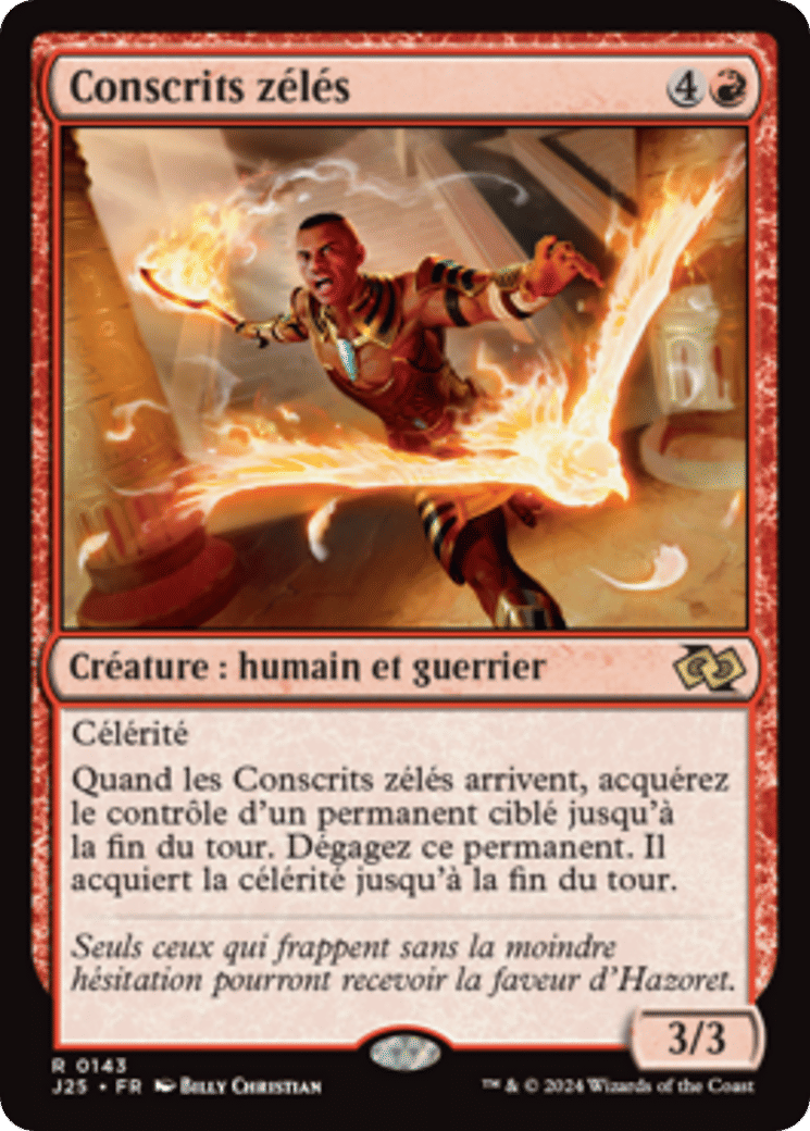 Conscrits zélés — Foundations Jumpstart — Magic: The Gathering