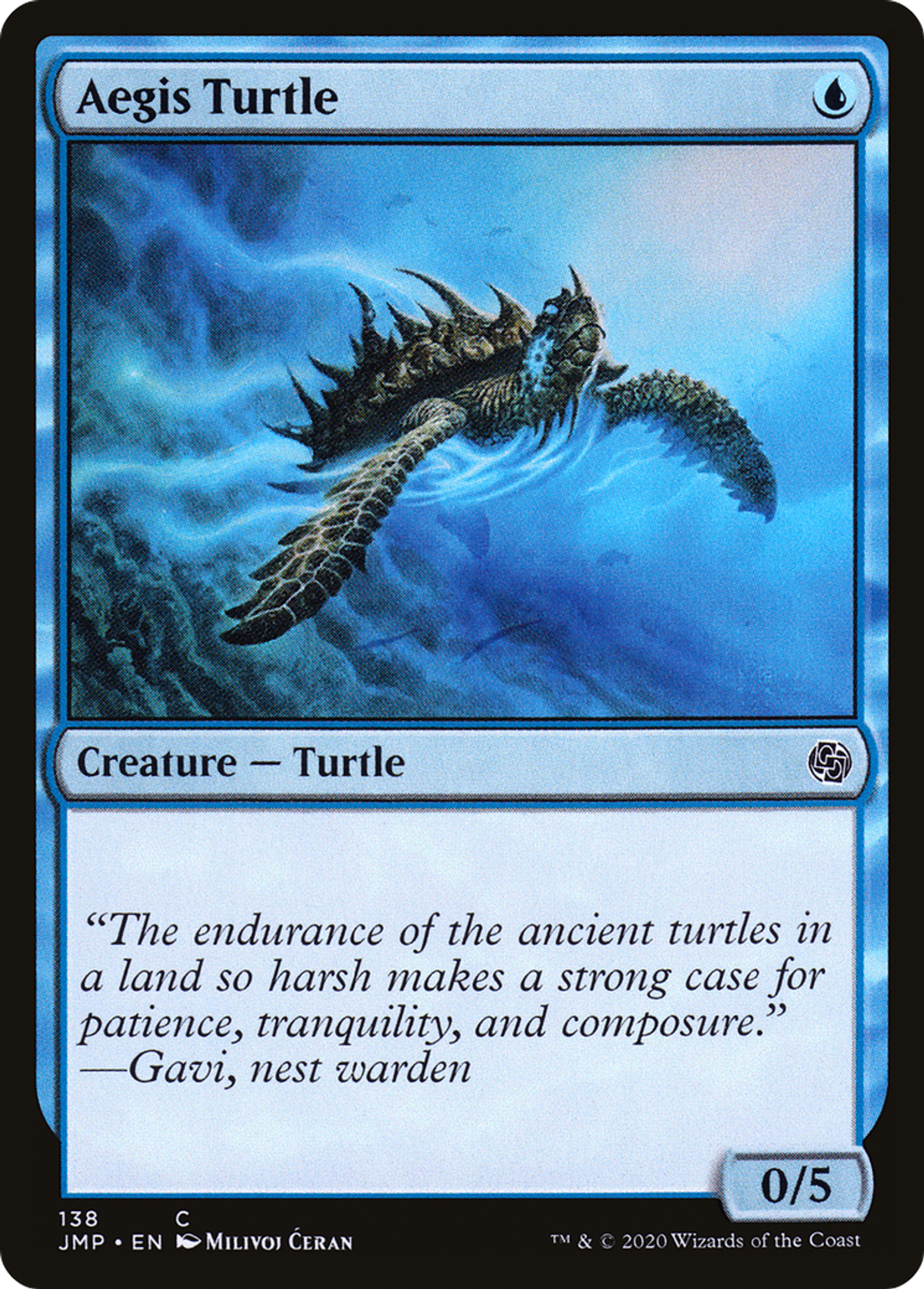 Aegis Turtle — Jumpstart — Magic: The Gathering