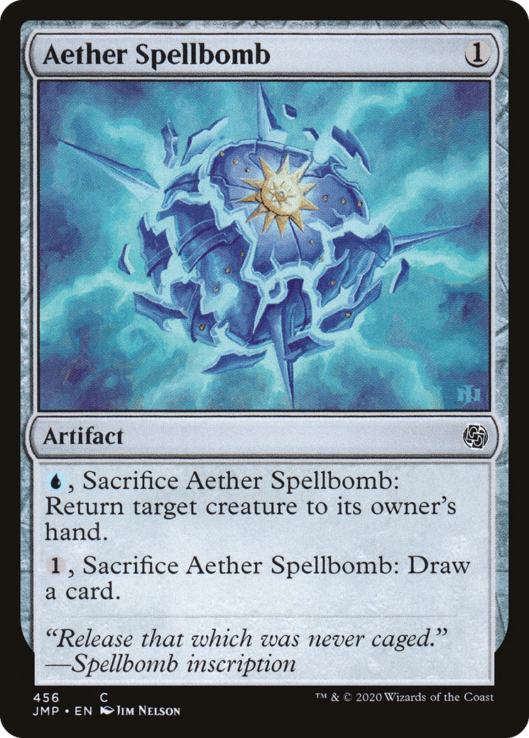 Aether Spellbomb — Jumpstart — Magic: The Gathering