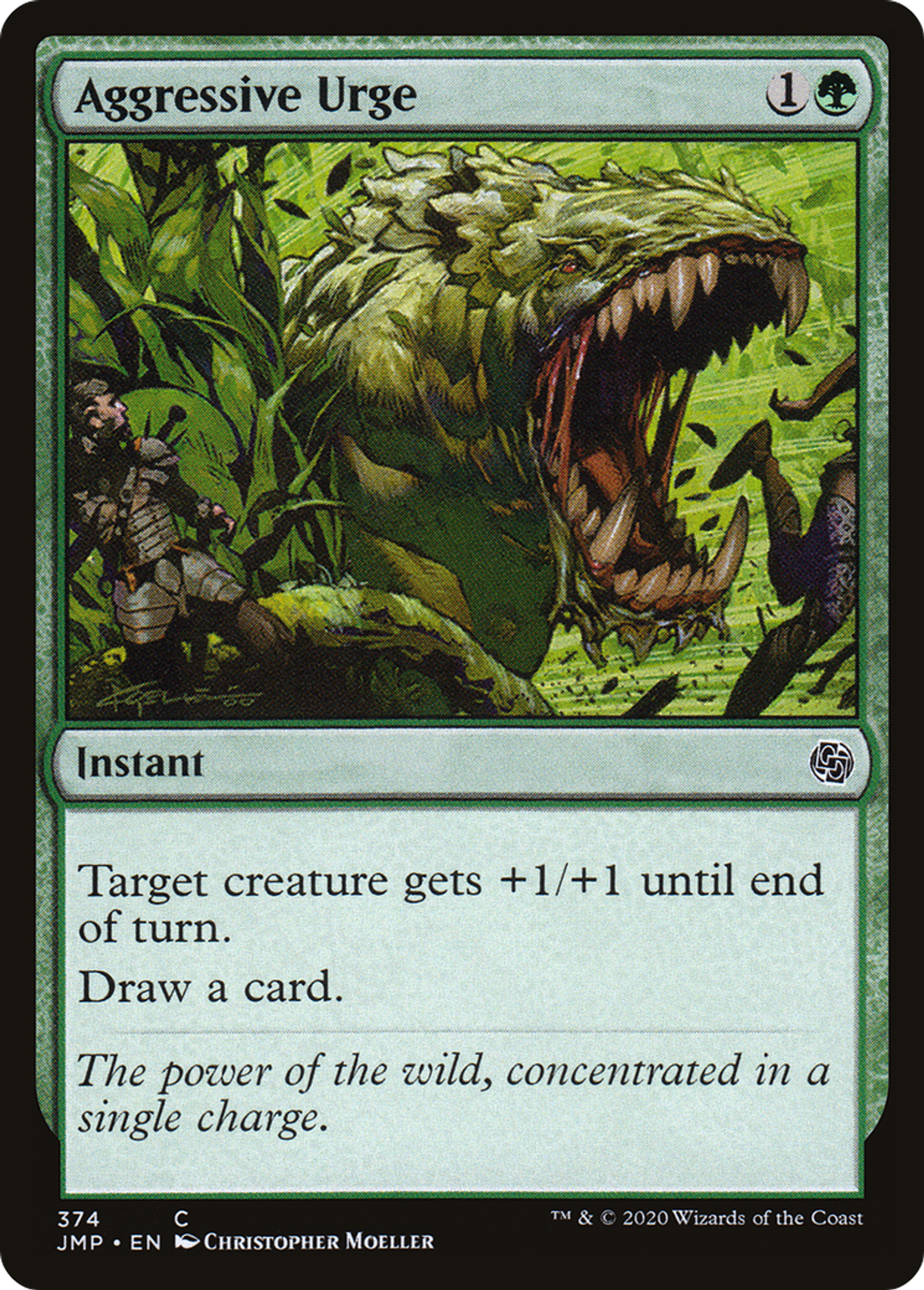Aggressive Urge — Jumpstart — Magic: The Gathering