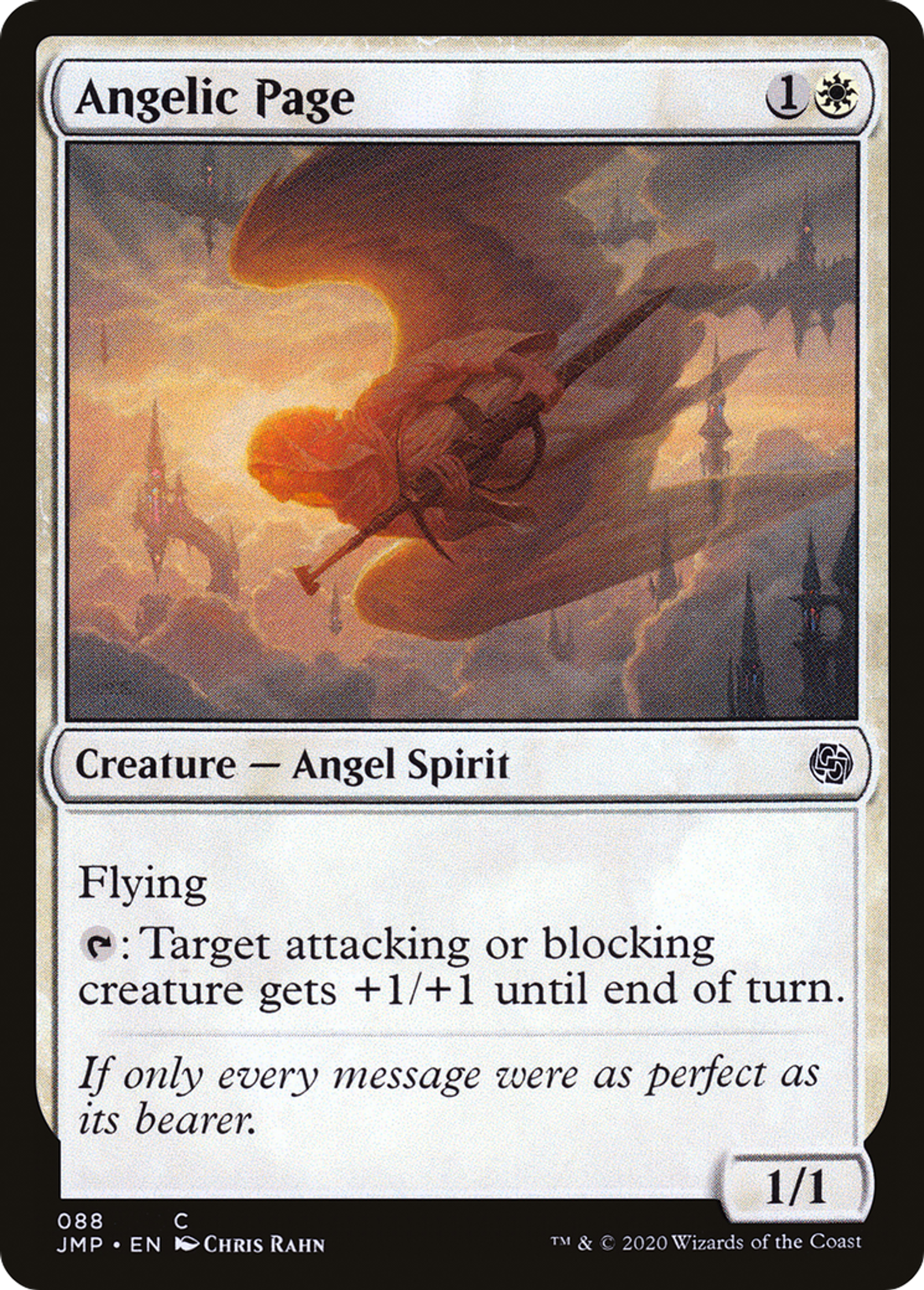 Angelic Page — Jumpstart — Magic: The Gathering