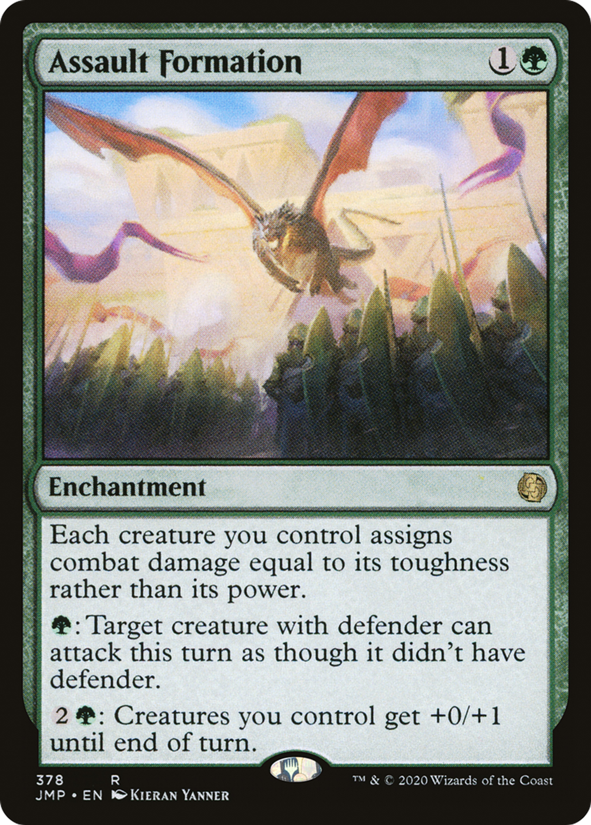 Formation d'assaut — Jumpstart — Magic: The Gathering