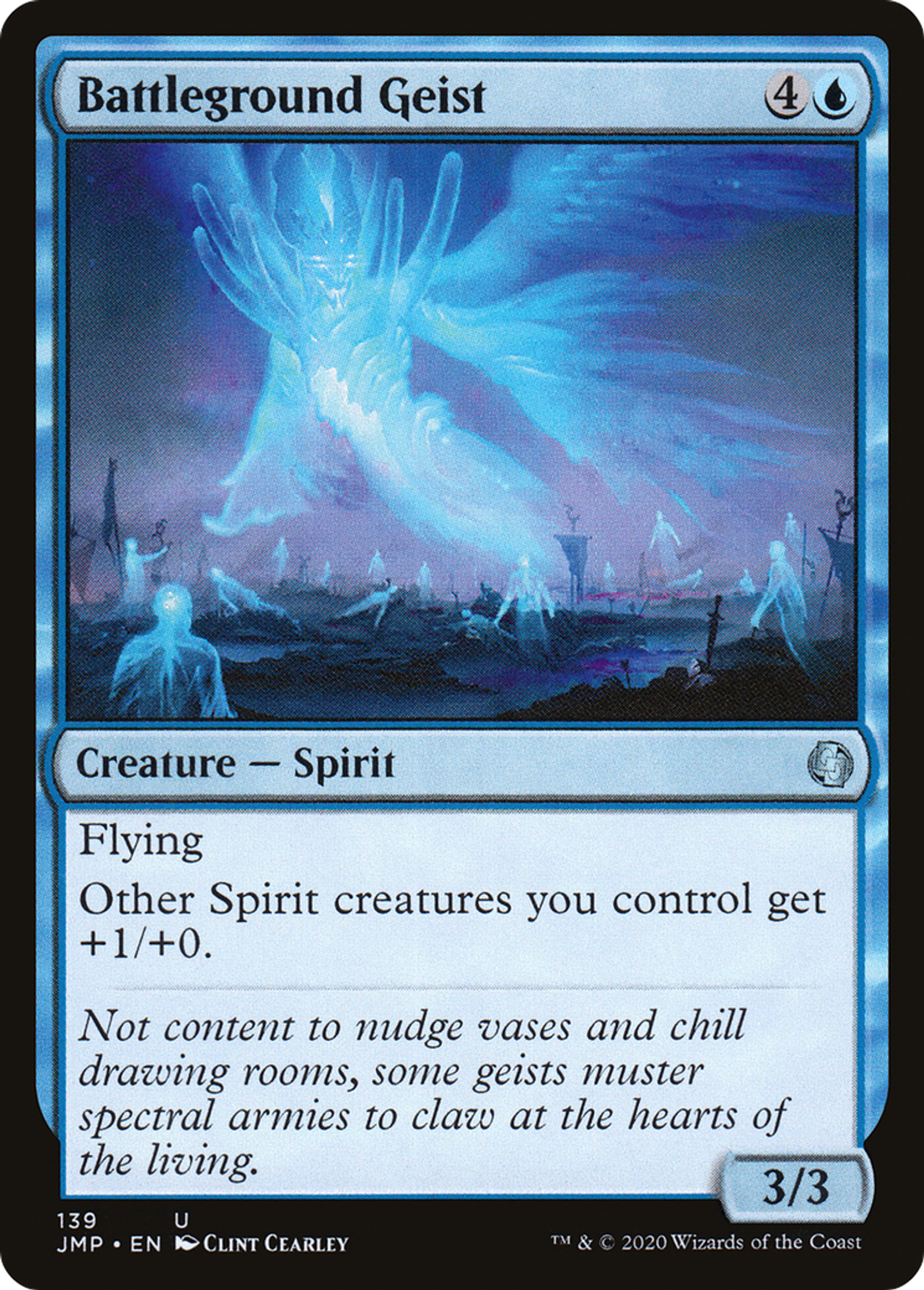 Geist de champ de bataille — Jumpstart — Magic: The Gathering