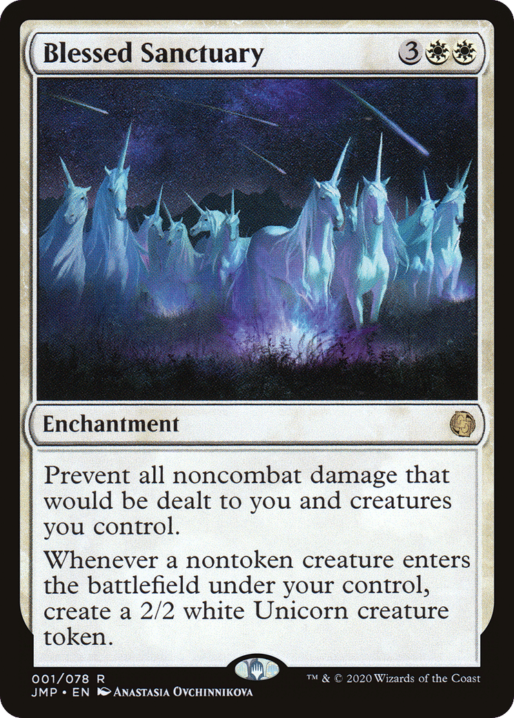 Blessed Sanctuary — Jumpstart — Magic: The Gathering