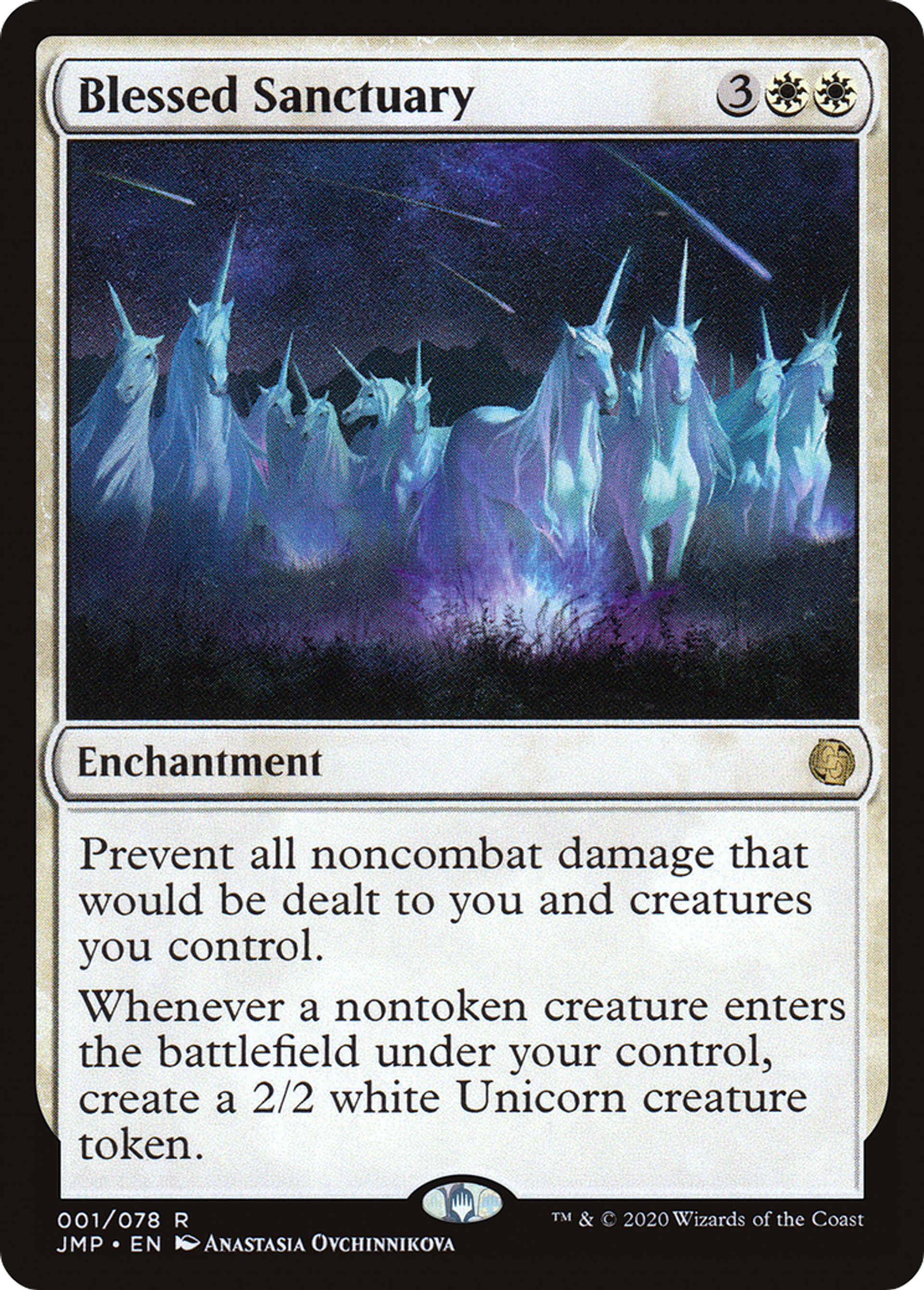 Blessed Sanctuary — Jumpstart — Magic: The Gathering