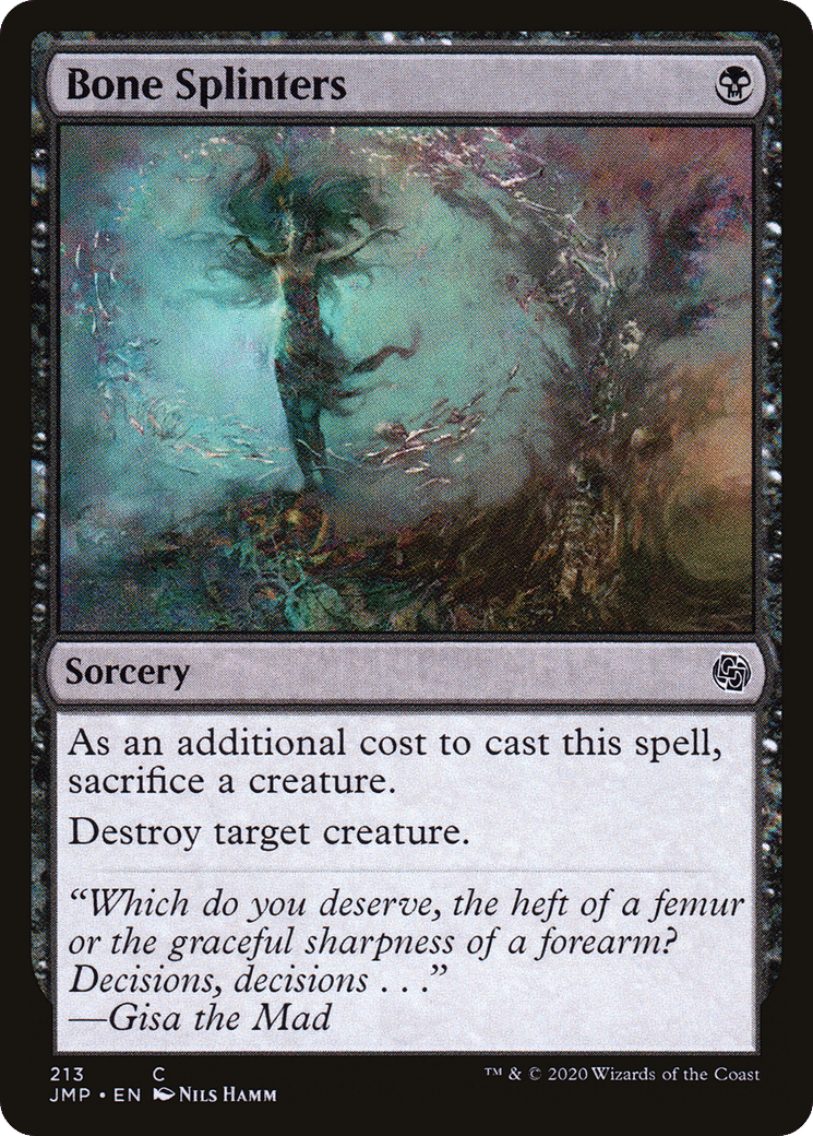 Bone Splinters — Jumpstart — Magic: The Gathering
