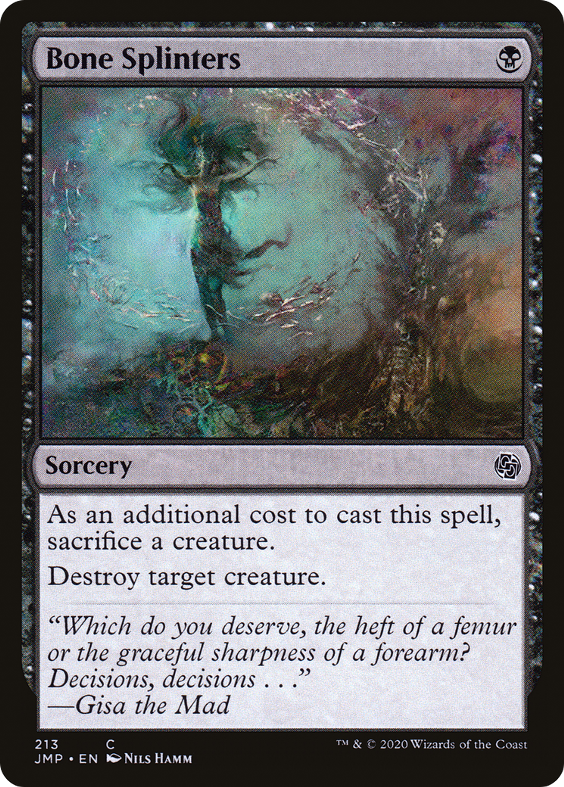 Bone Splinters — Jumpstart — Magic: The Gathering