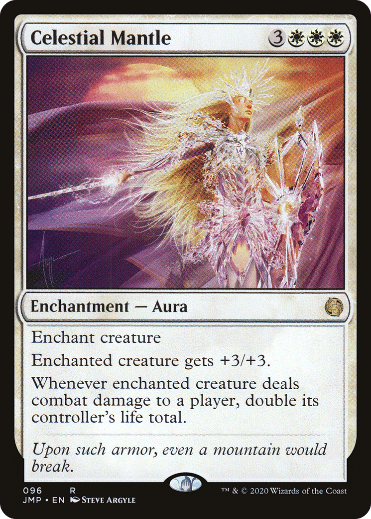 Celestial Mantle — Jumpstart — Magic: The Gathering
