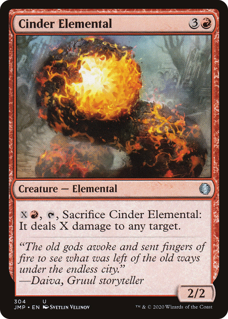 Cinder Elemental — Jumpstart — Magic: The Gathering