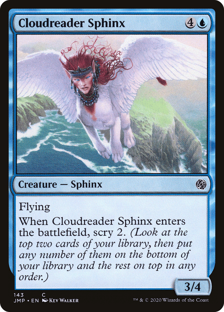 Cloudreader Sphinx — Jumpstart — Magic: The Gathering