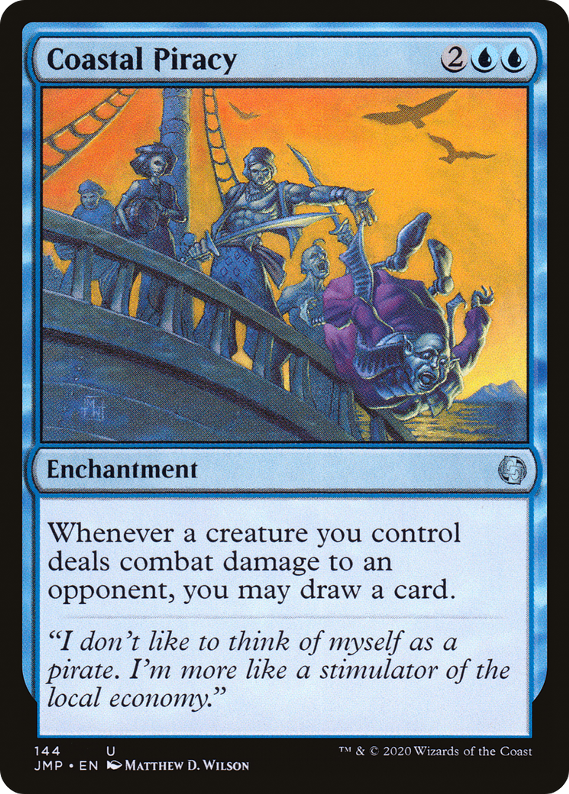 Piraterie côtière — Jumpstart — Magic: The Gathering