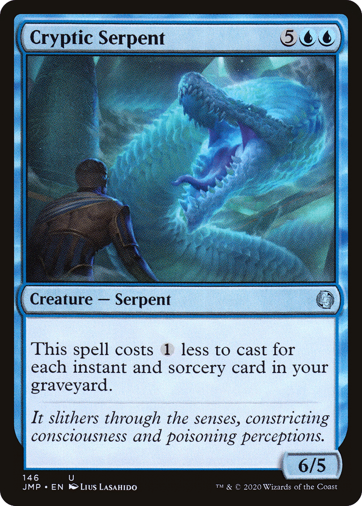 Cryptic Serpent — Jumpstart — Magic: The Gathering