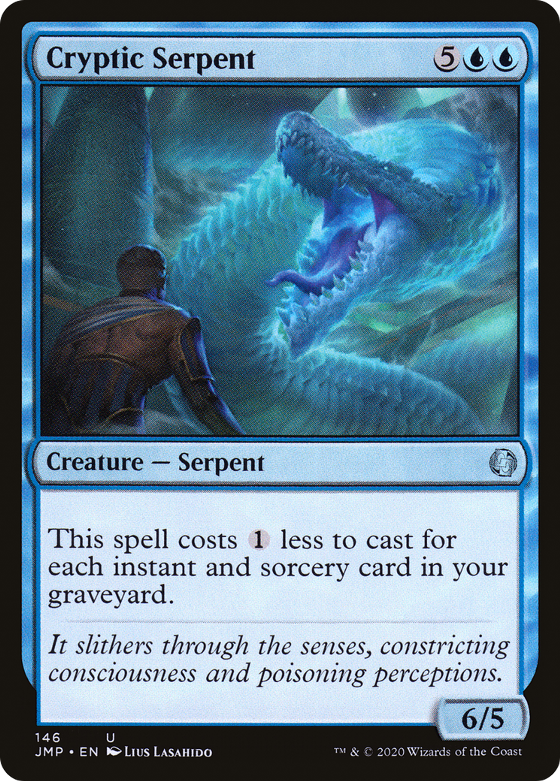 Cryptic Serpent — Jumpstart — Magic: The Gathering