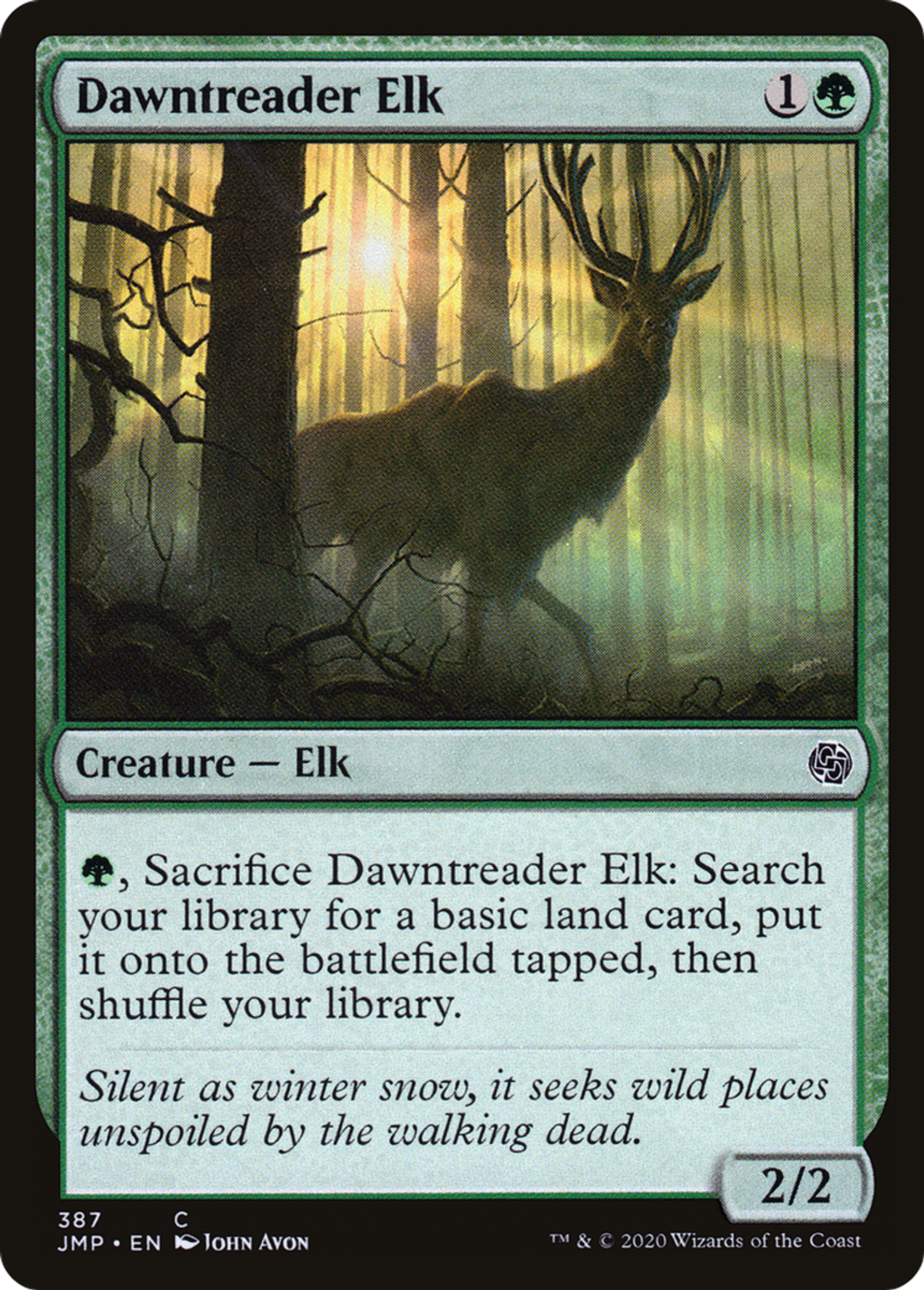 Élan fouleur d'aube — Jumpstart — Magic: The Gathering