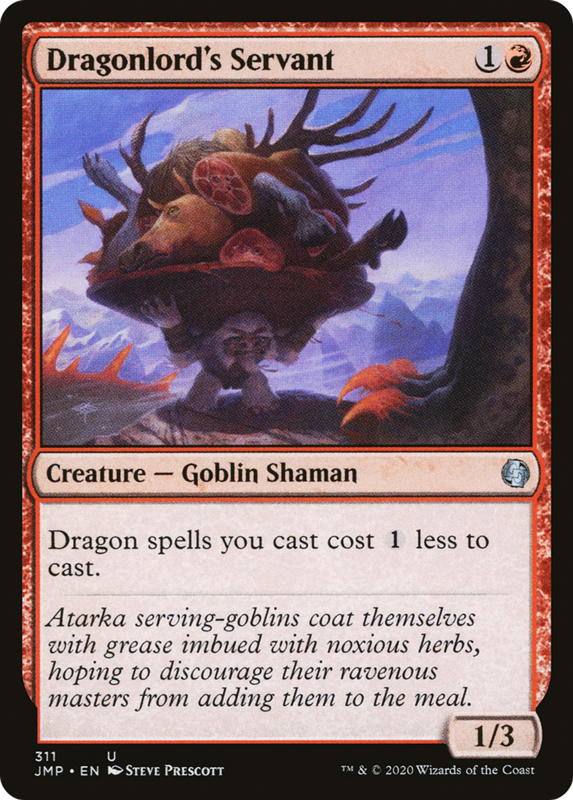 Dragonlord's Servant — Jumpstart — Magic: The Gathering