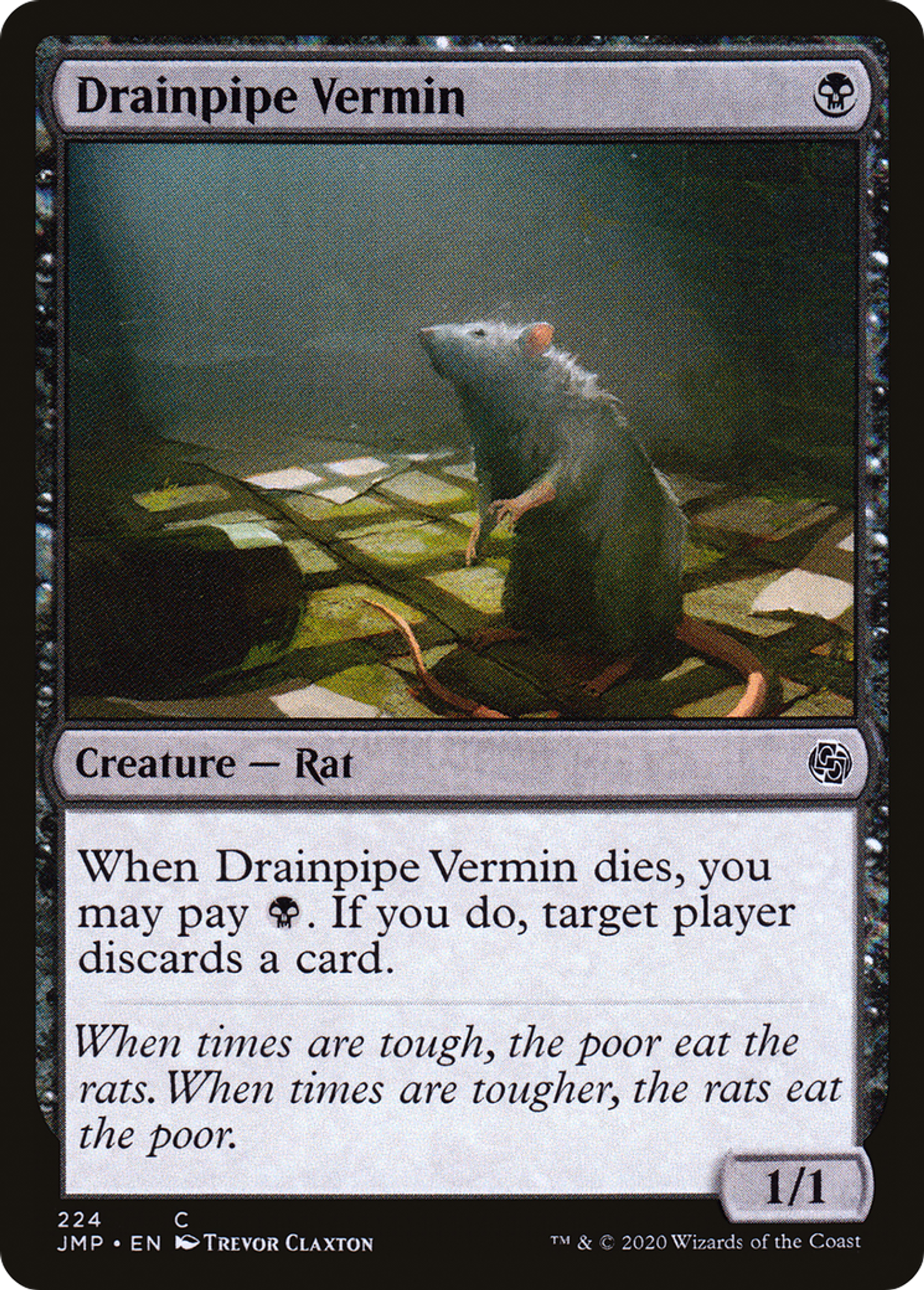 Drainpipe Vermin — Jumpstart — Magic: The Gathering