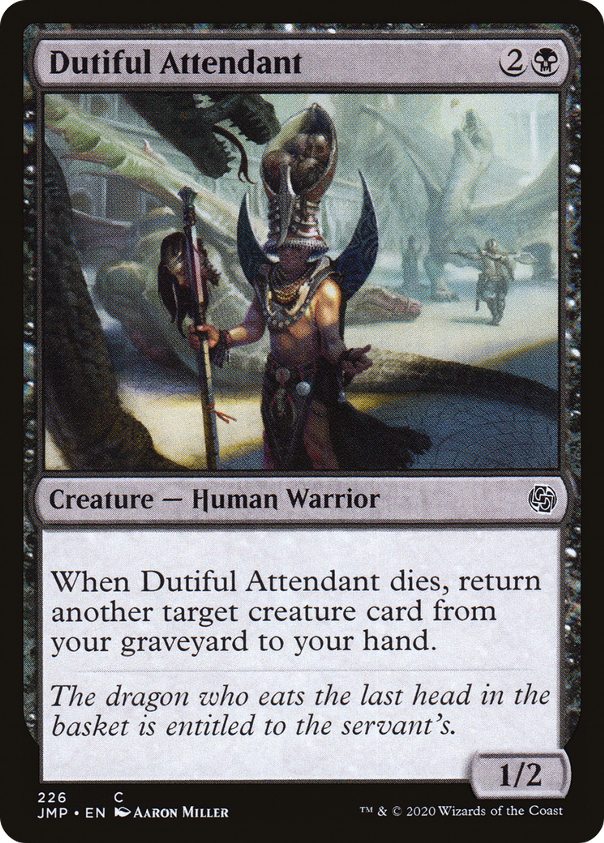 Dutiful Attendant — Jumpstart — Magic: The Gathering