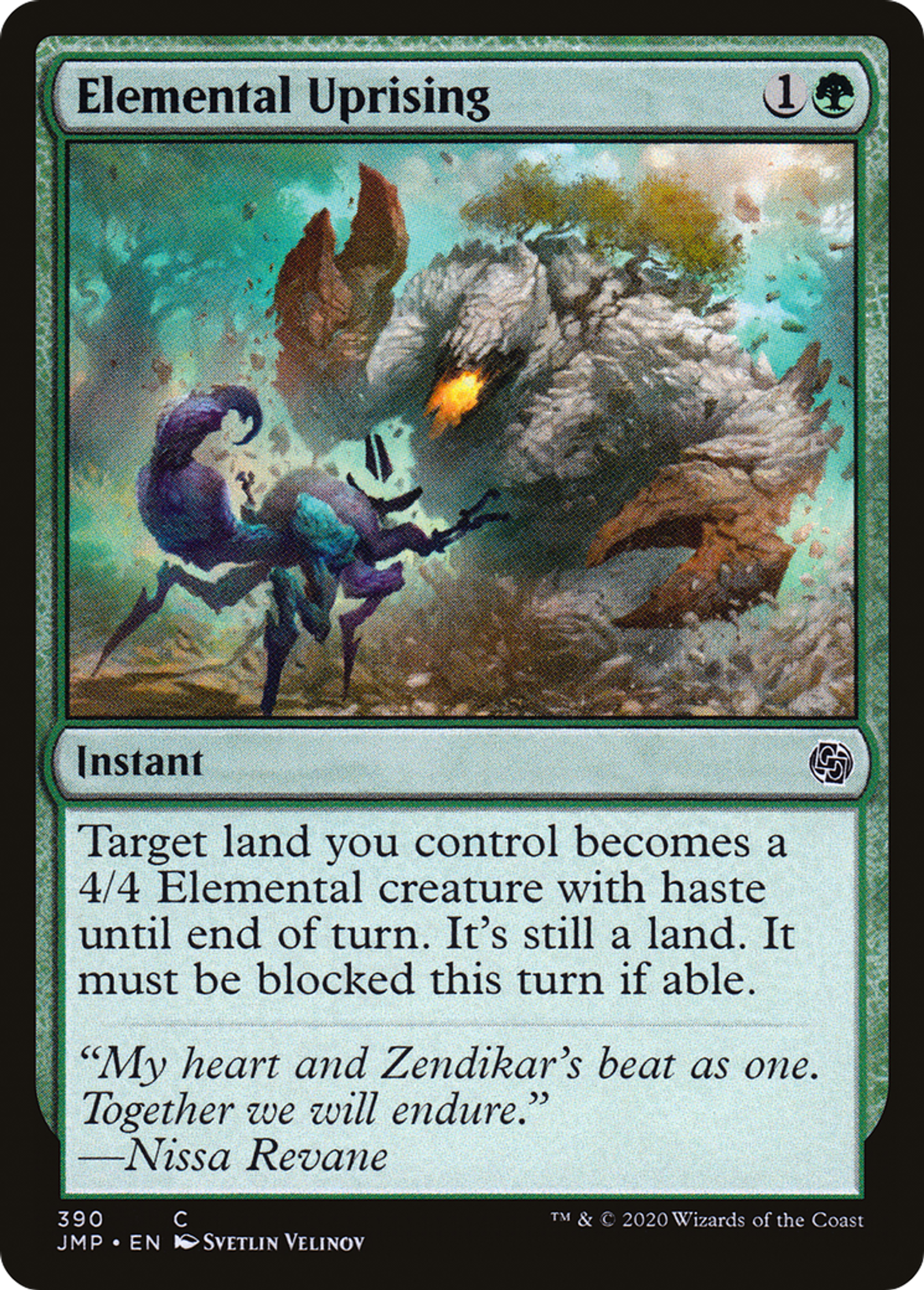 Soulèvement élémental — Jumpstart — Magic: The Gathering